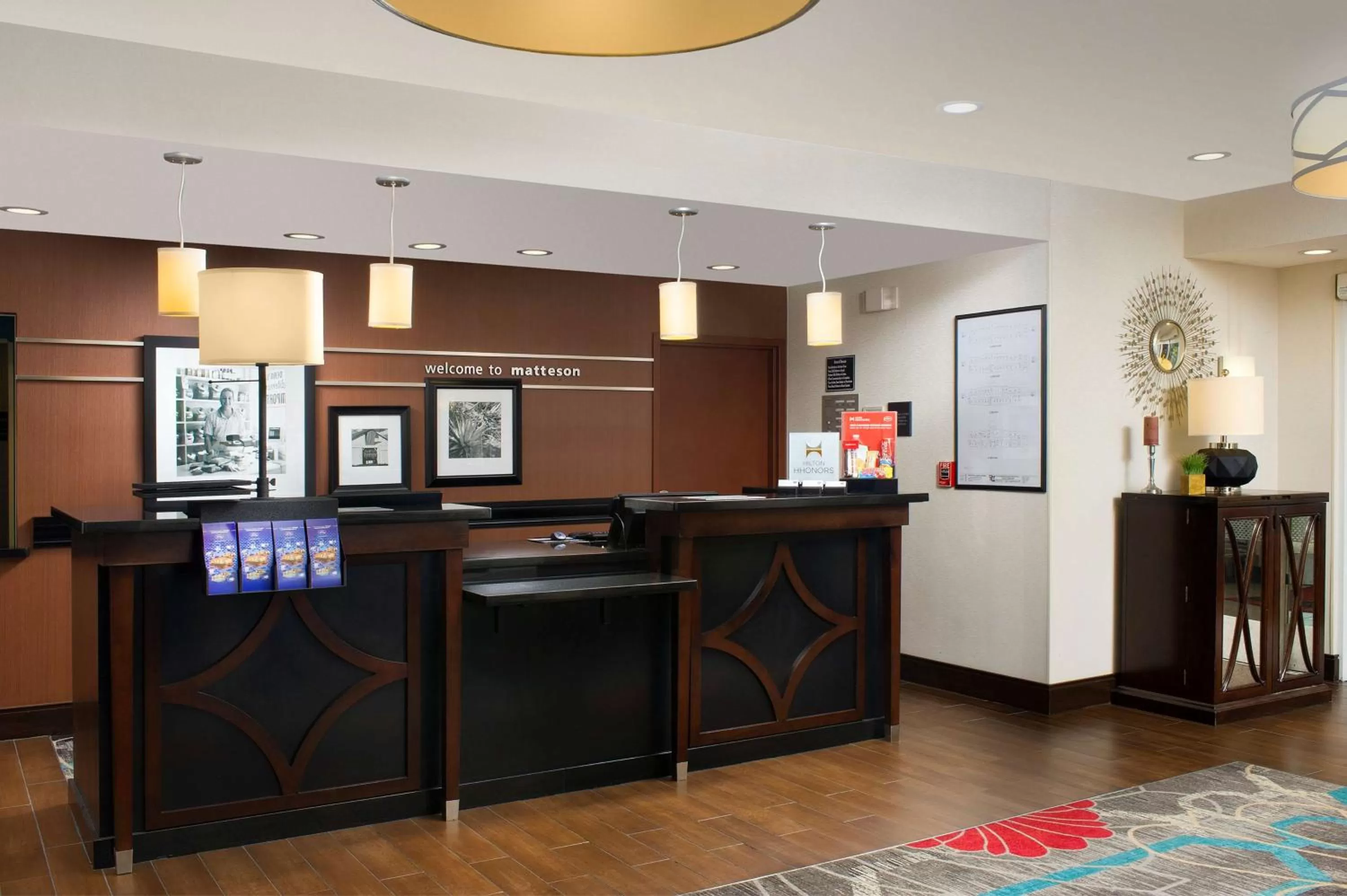 Lobby or reception in Hampton Inn & Suites Chicago Southland-Matteson