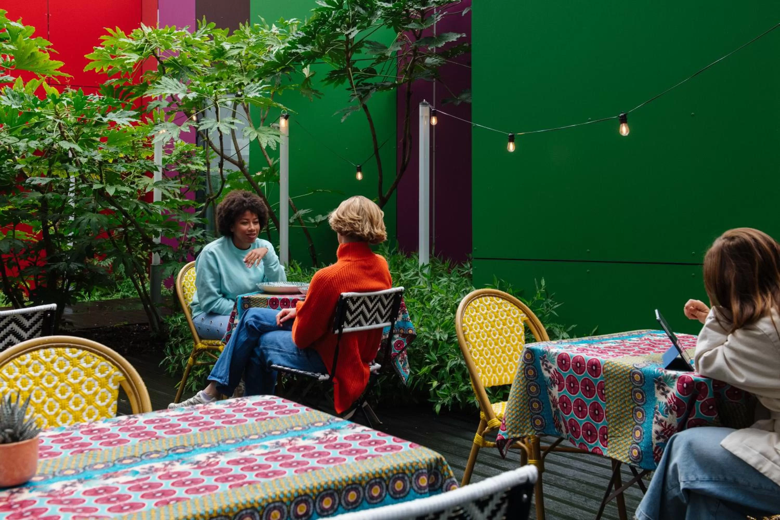 Patio in Aparthotel Adagio Access Paris Reuilly