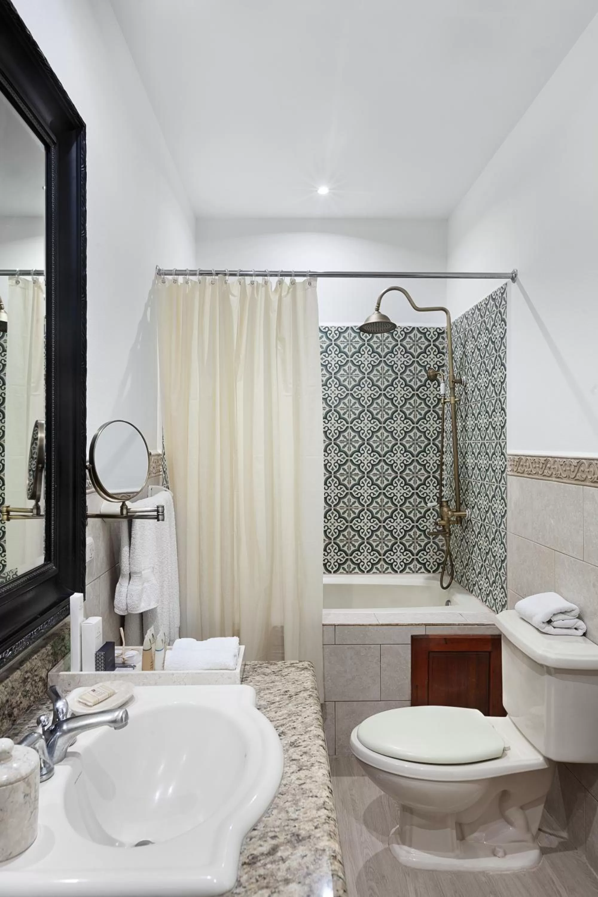 Shower in Hotel la Perla Leon