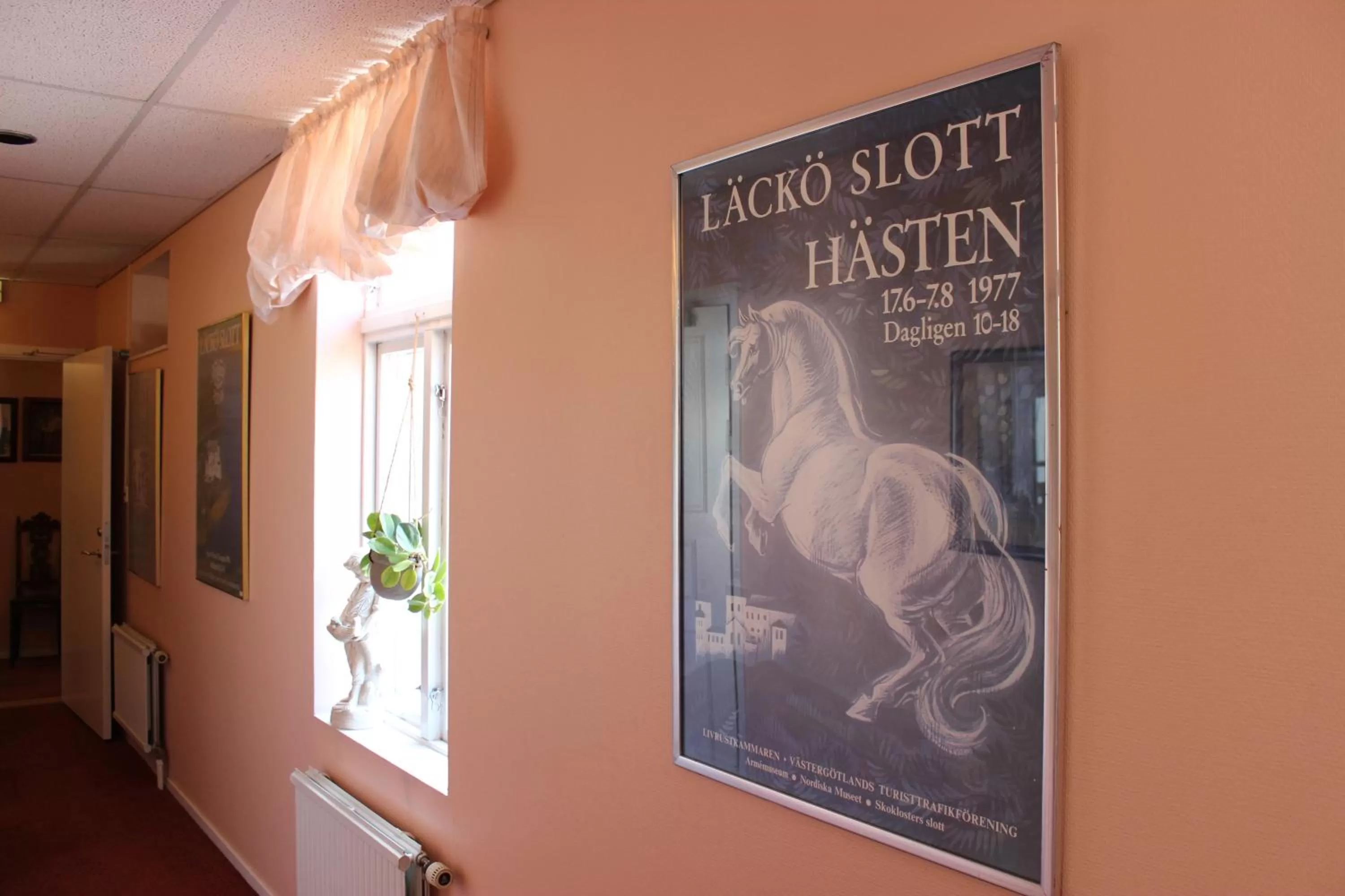 Area and facilities in Hotell Läckö