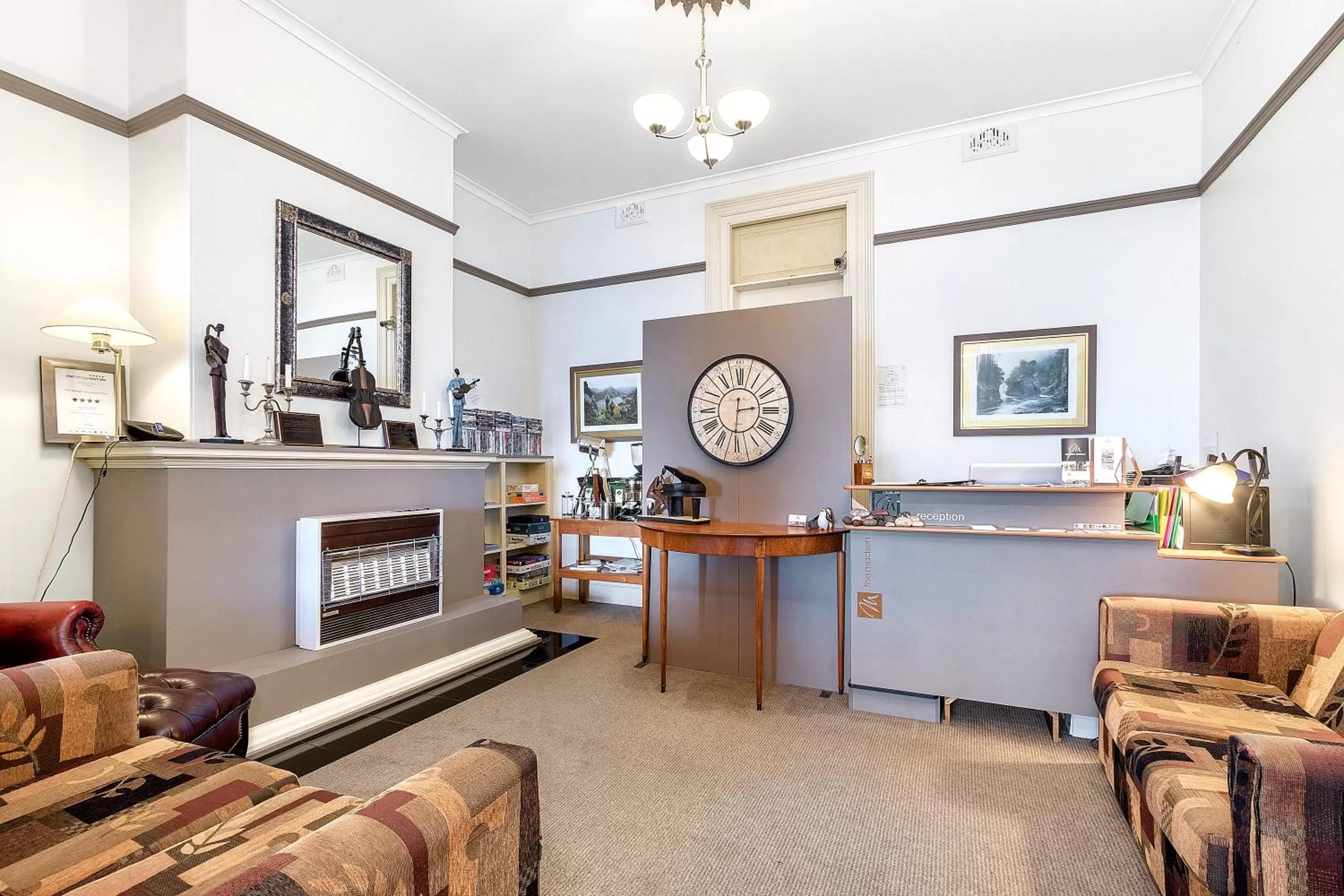 Lobby or reception in The Madsen Boutique Hotel