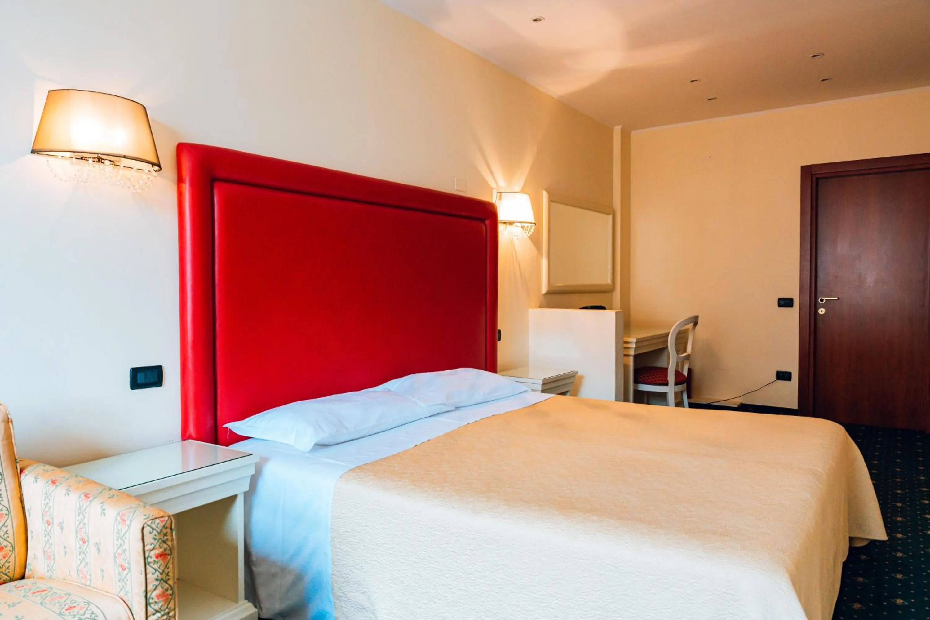 Bed in Panoramic Rooms Torre della Vittoria