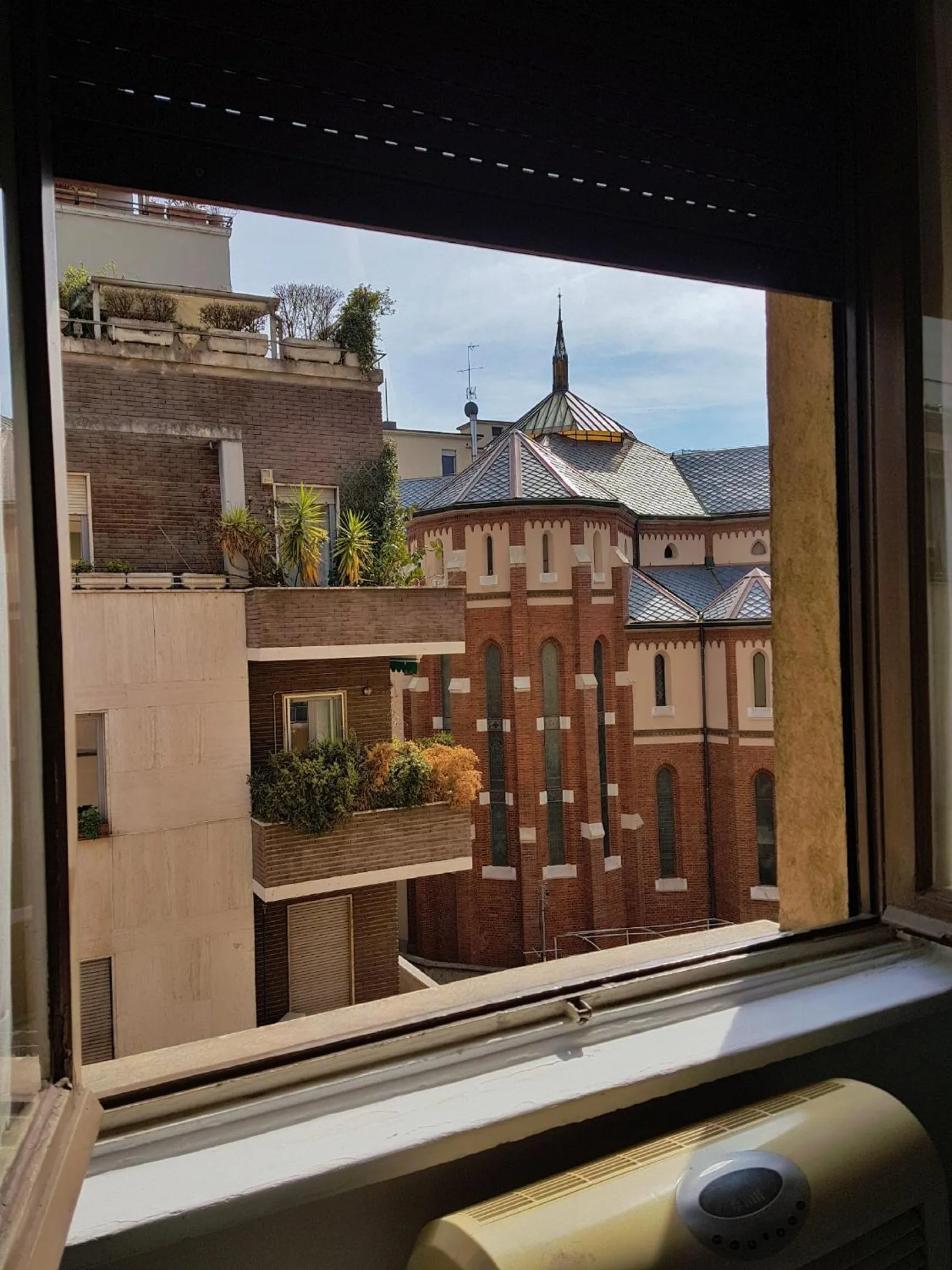 City view in Hotel Boston