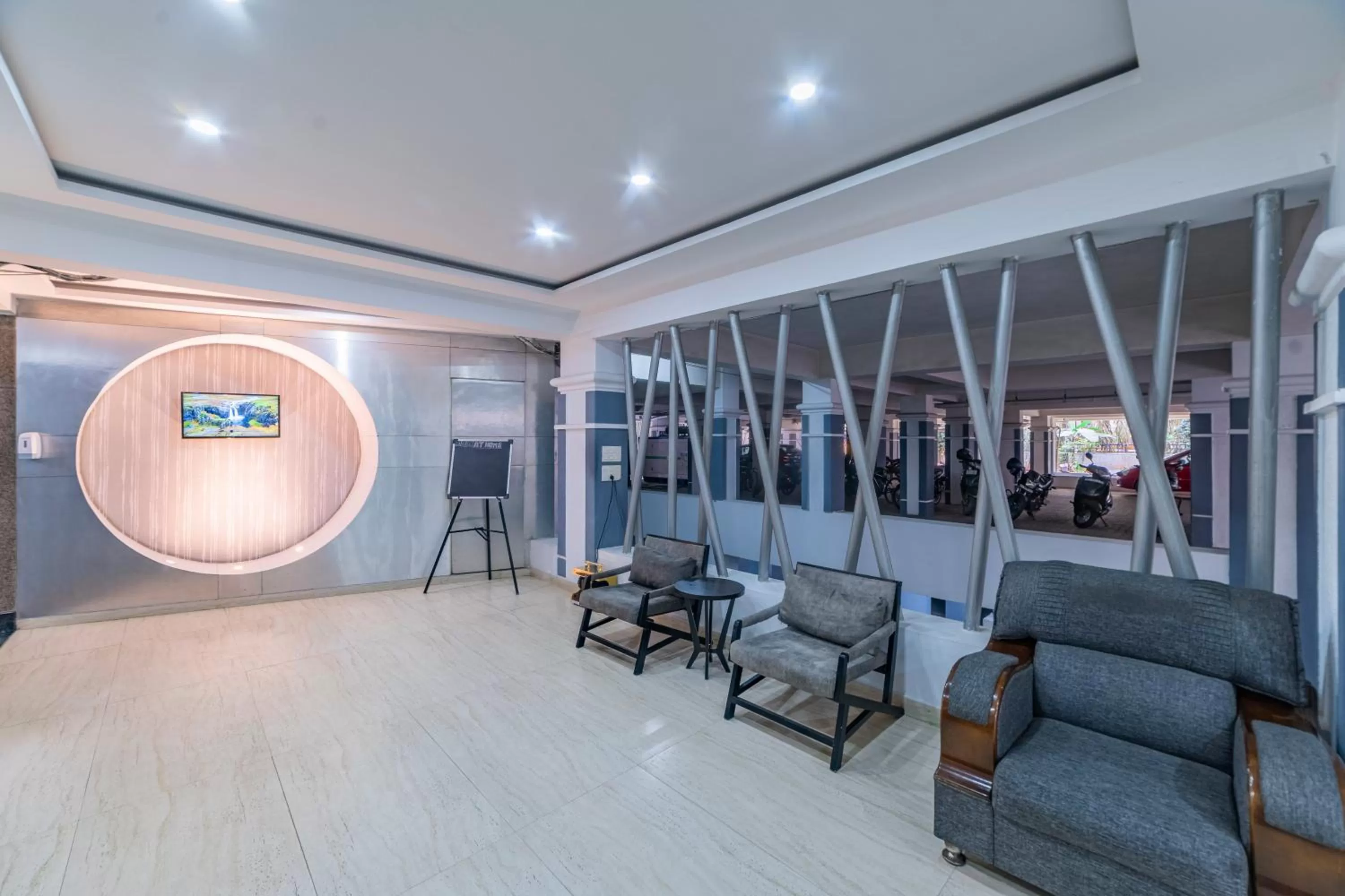 Lobby or reception in Hotel Athome , Whitefields, Kondapur