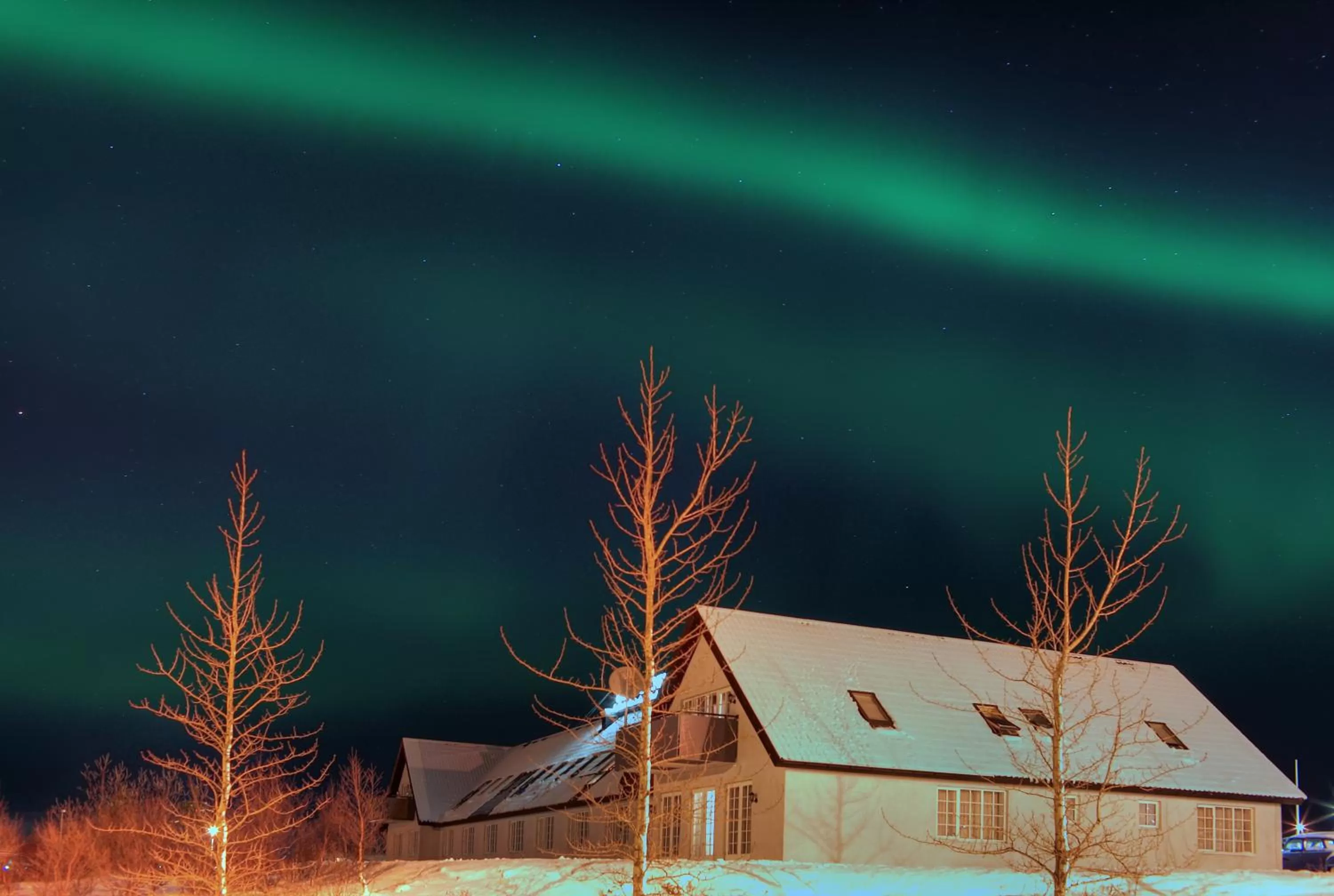 Facade/entrance in Hotel Laxnes