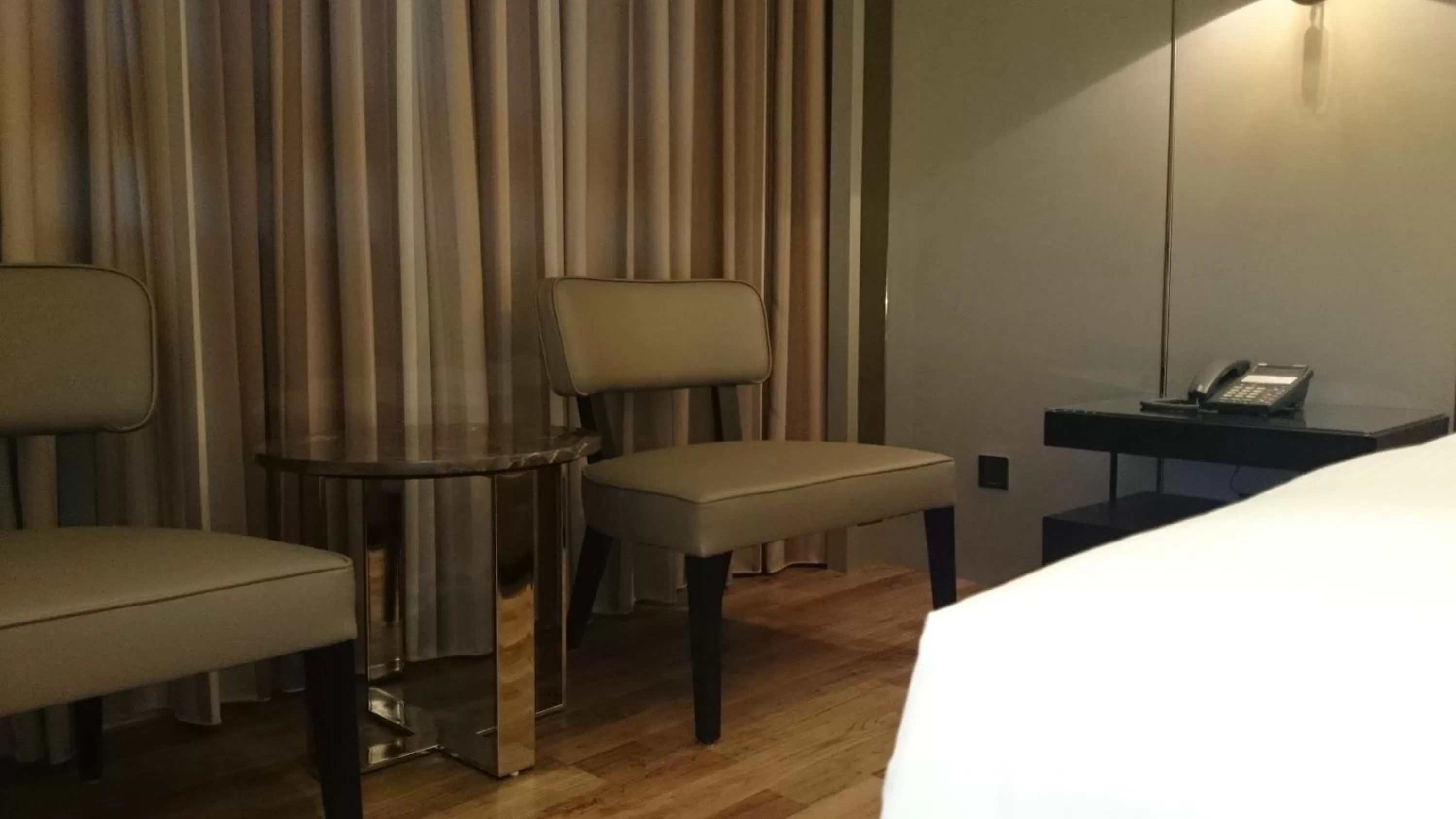 Seating area in The Cloud Hotel