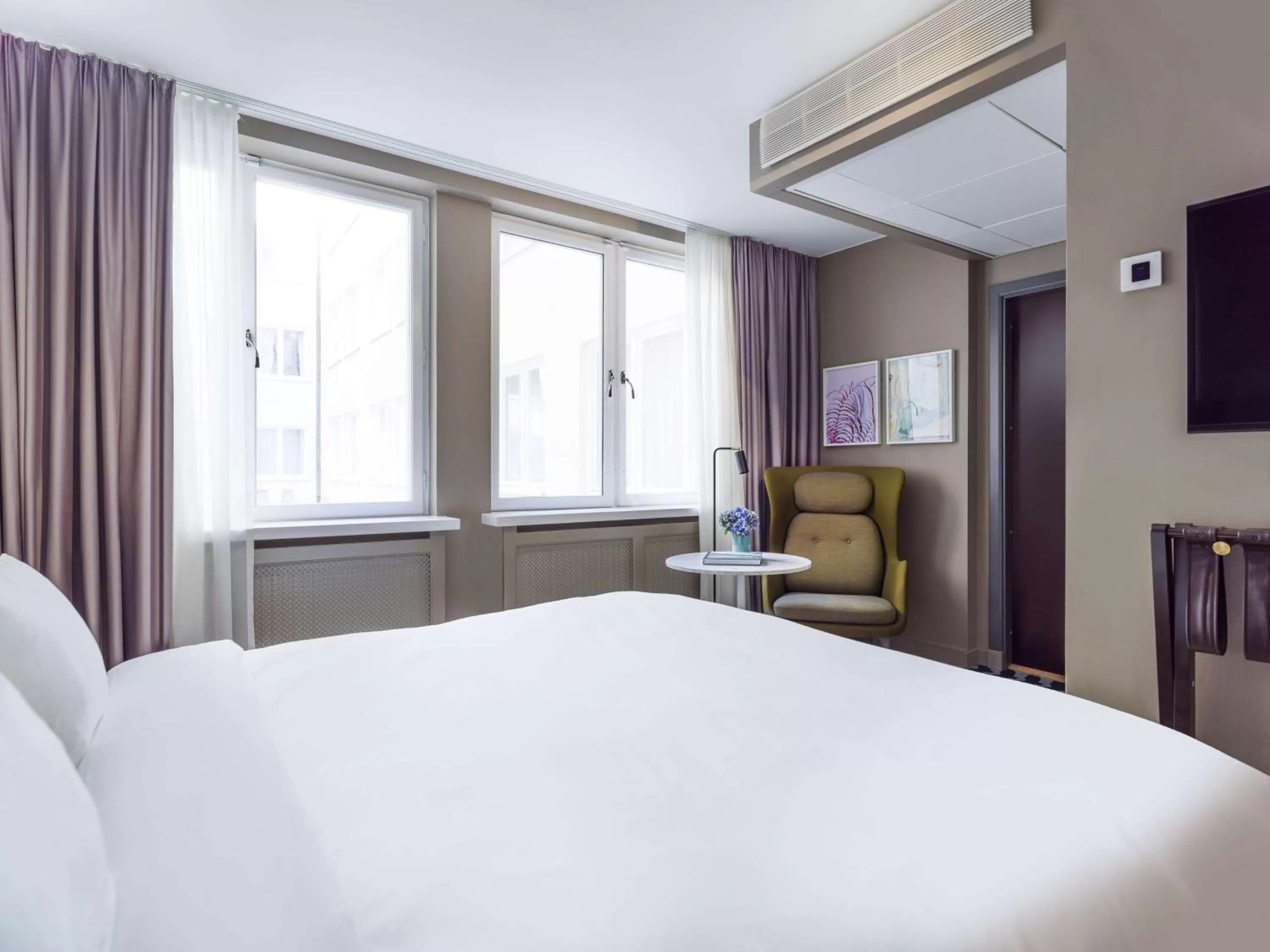 Bedroom, Bed in Radisson Collection, Strand Hotel, Stockholm