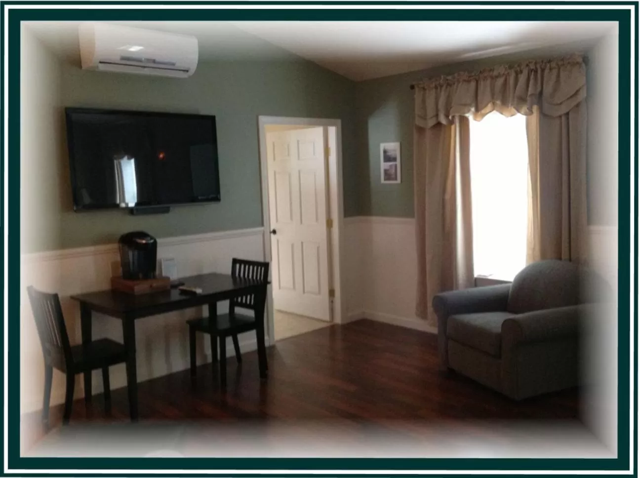 Seating Area in Boardwalk Inn