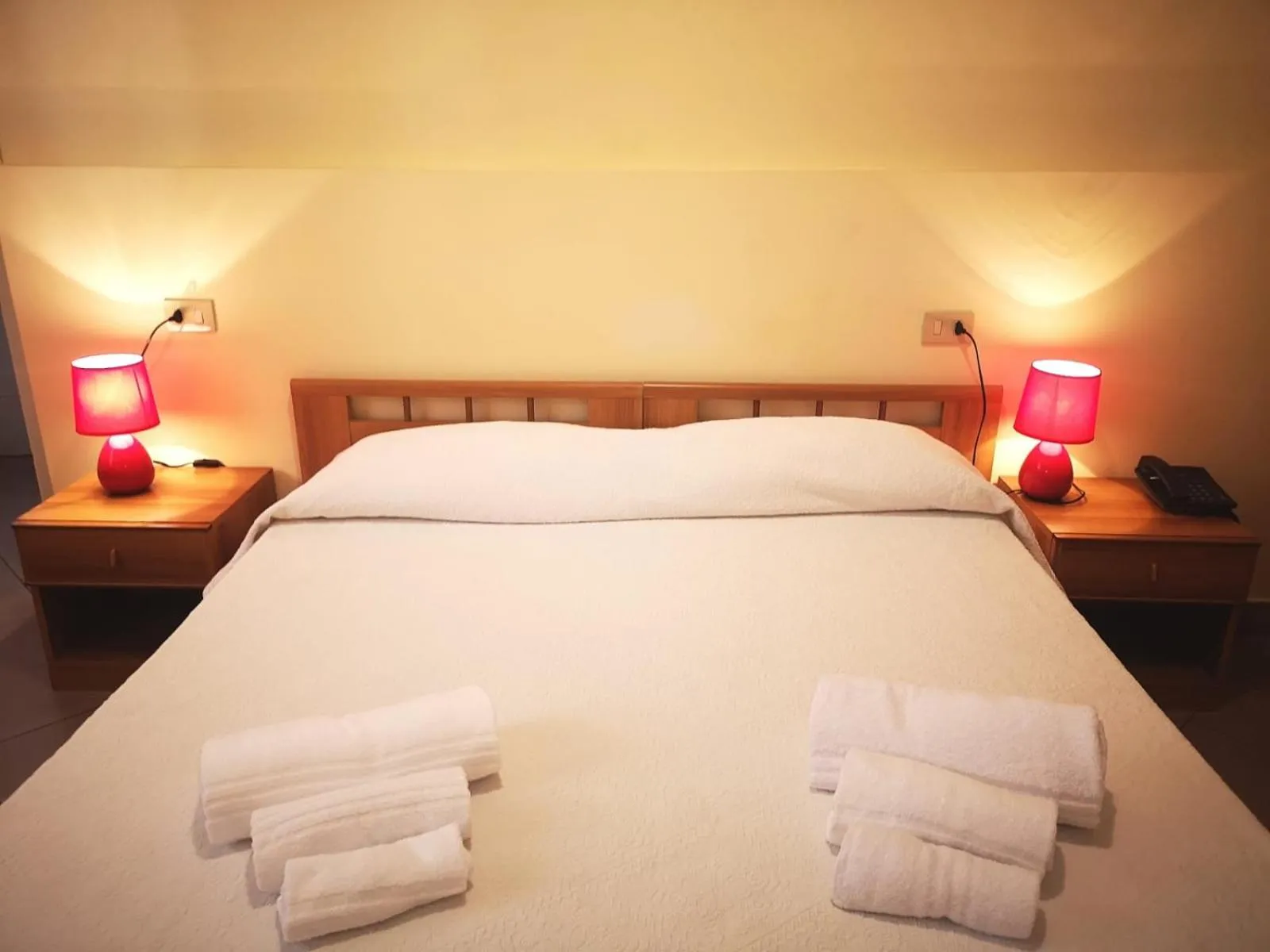 Bed in Sporting Hotel Stella Maris