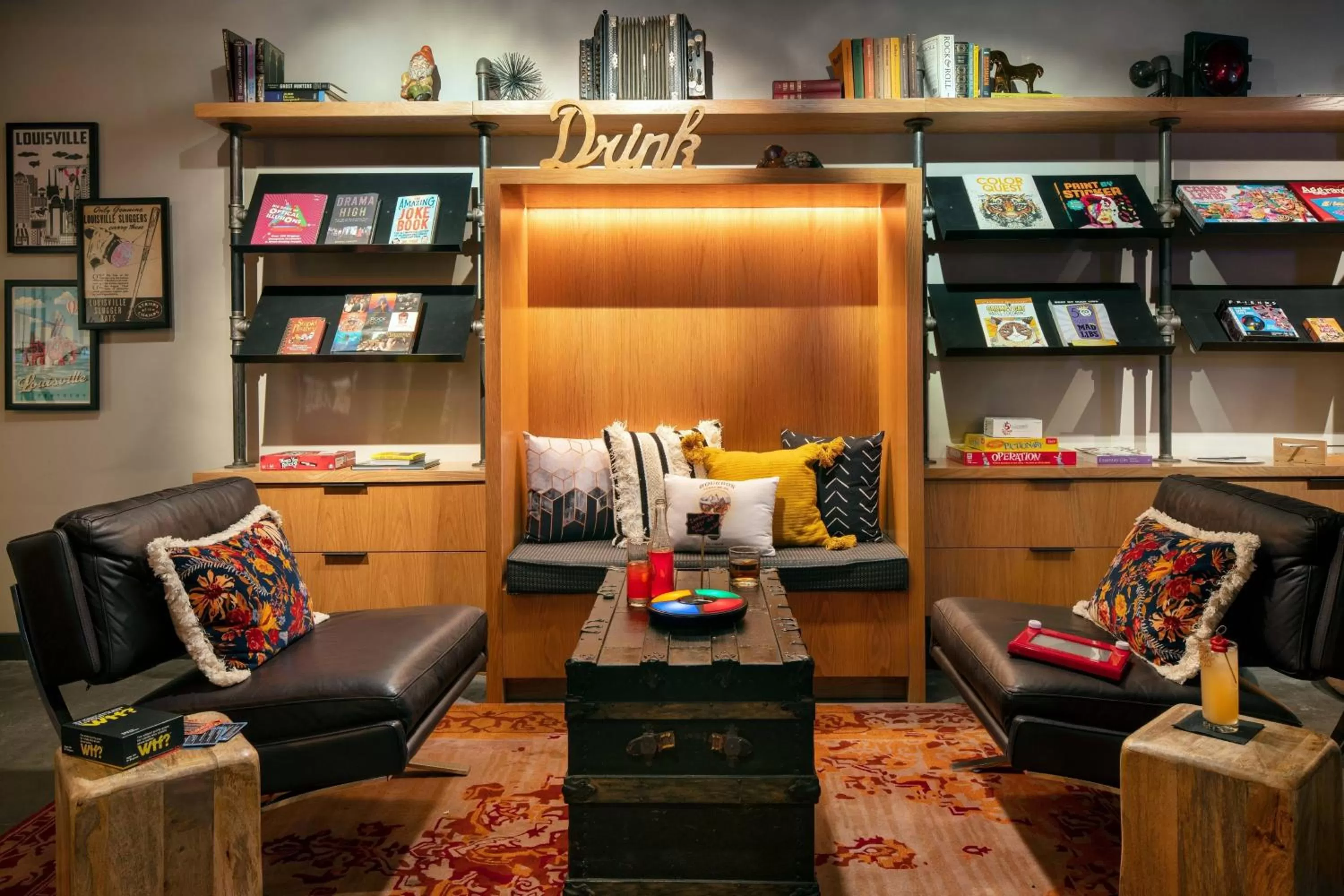 Lobby or reception in Moxy Louisville Downtown