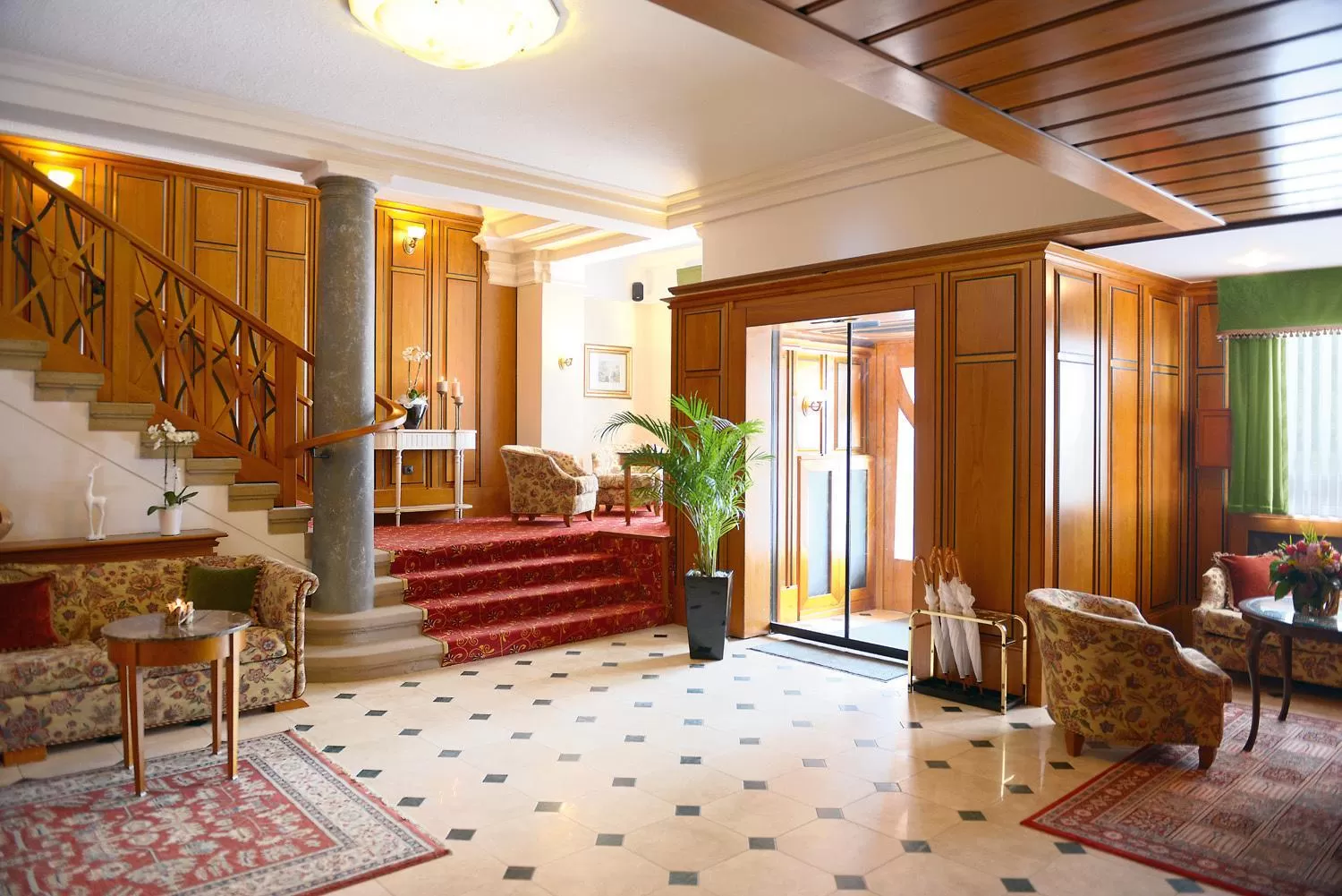 Lobby or reception in Das Palmenwald Schwarzwaldhof, BW Signature Collection