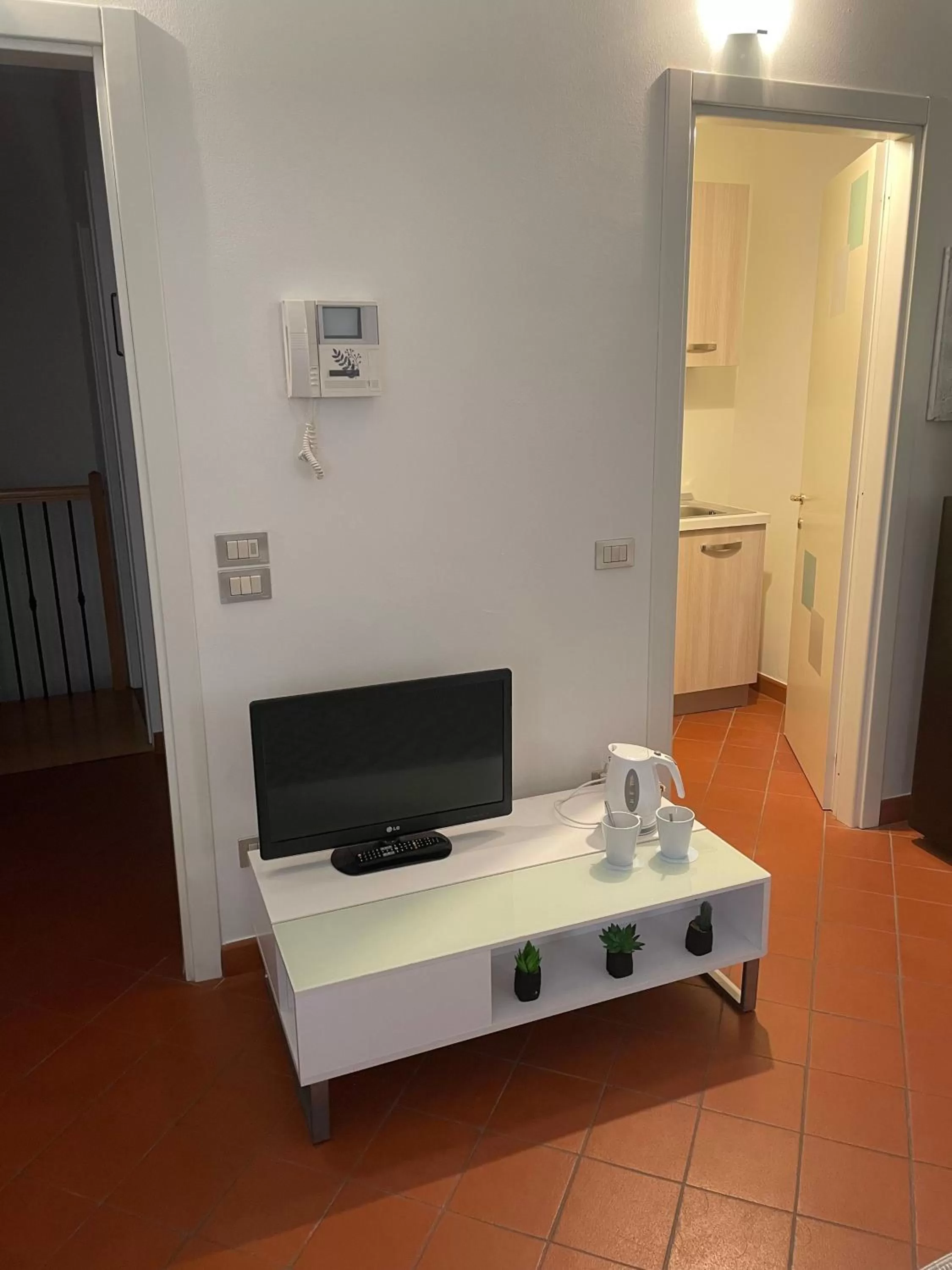Living room, TV/Entertainment Center in Cuor di Mantova B&B