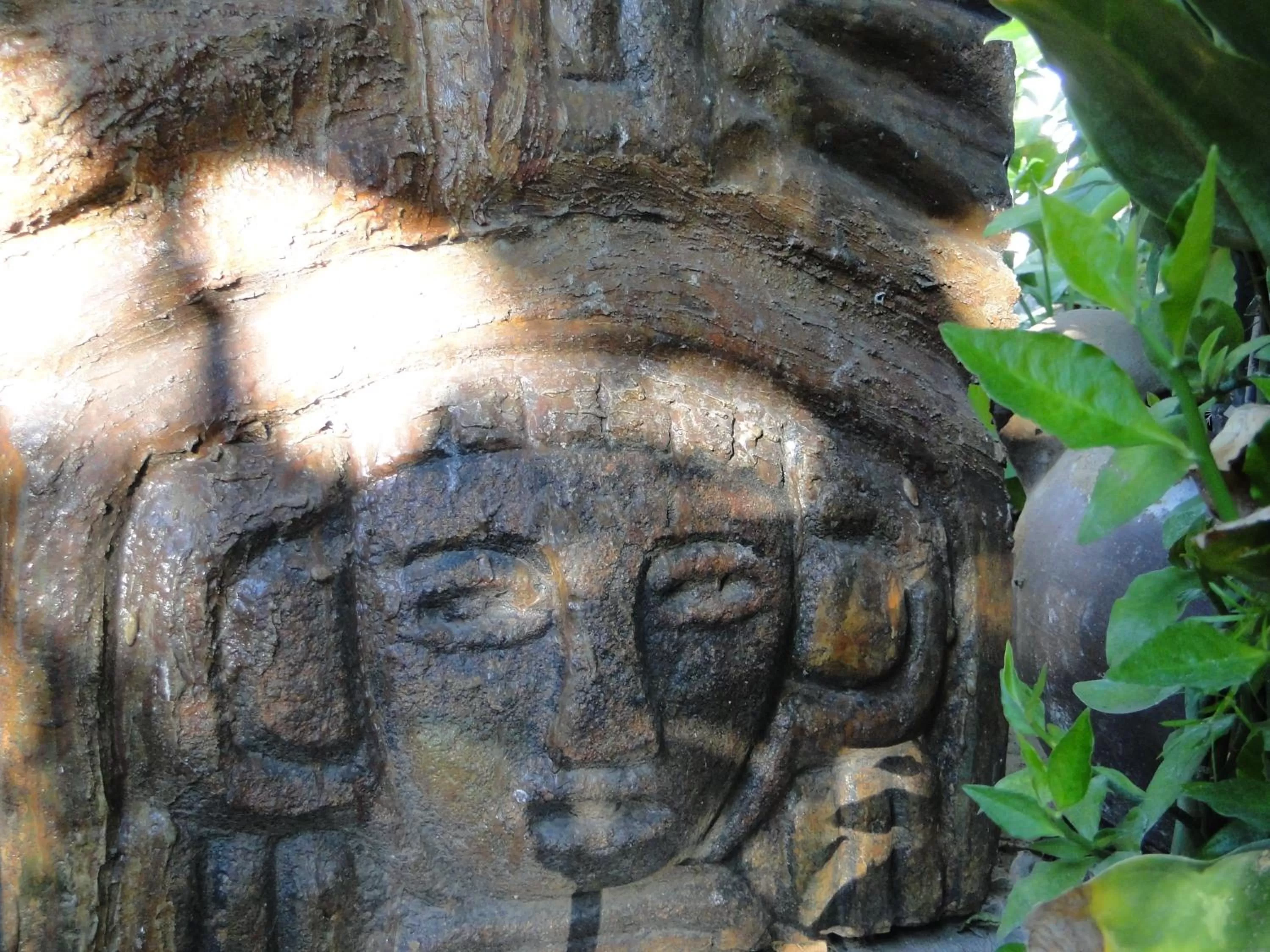 Decorative detail in Hotel Caleta