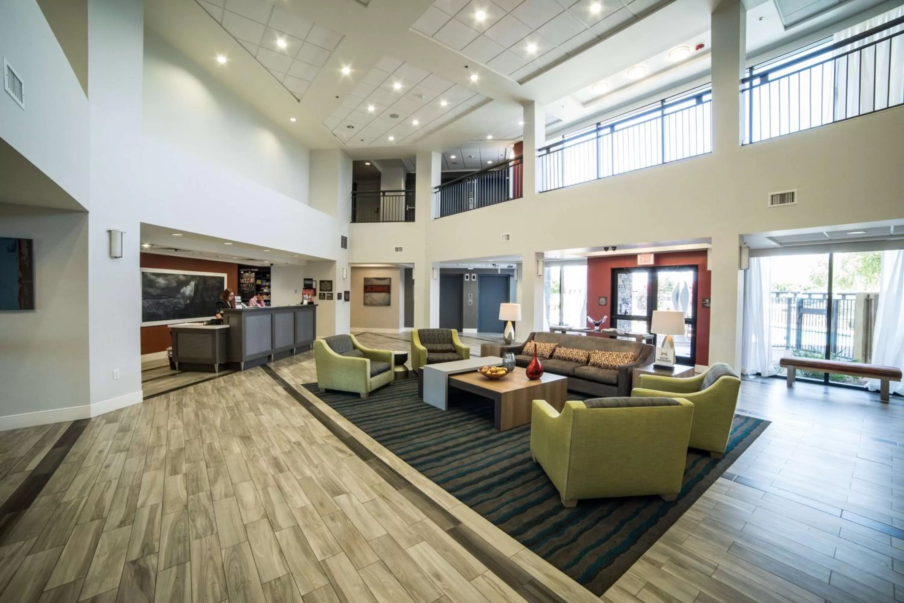 Lobby or reception in Hampton Inn & Suites Tempe/Phoenix Airport, Az