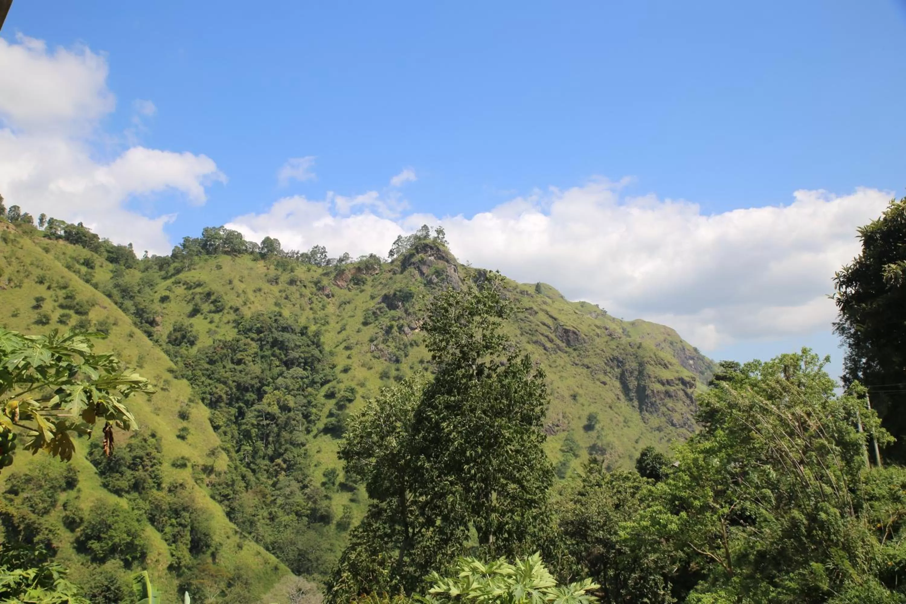 Mountain view in Ella River Face Inn