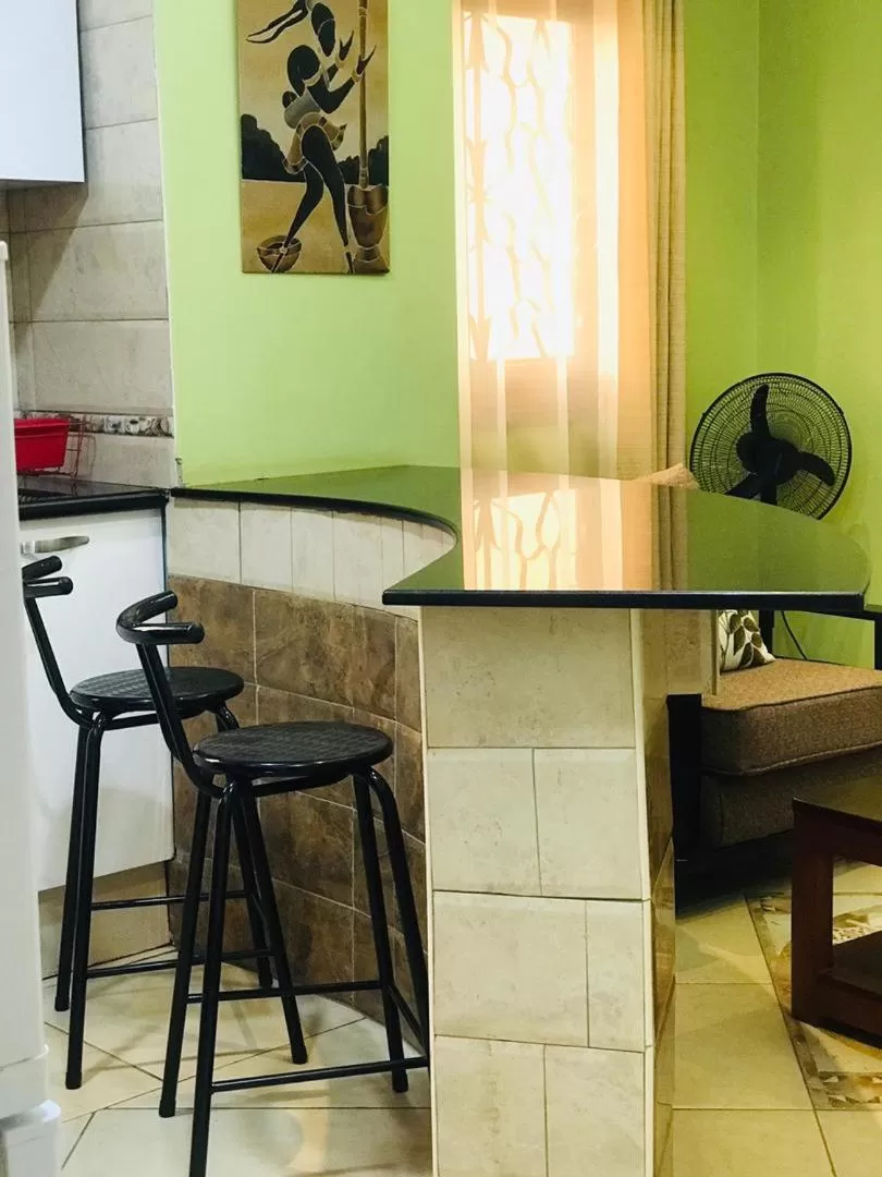 Kitchen or kitchenette in Dina Apartments