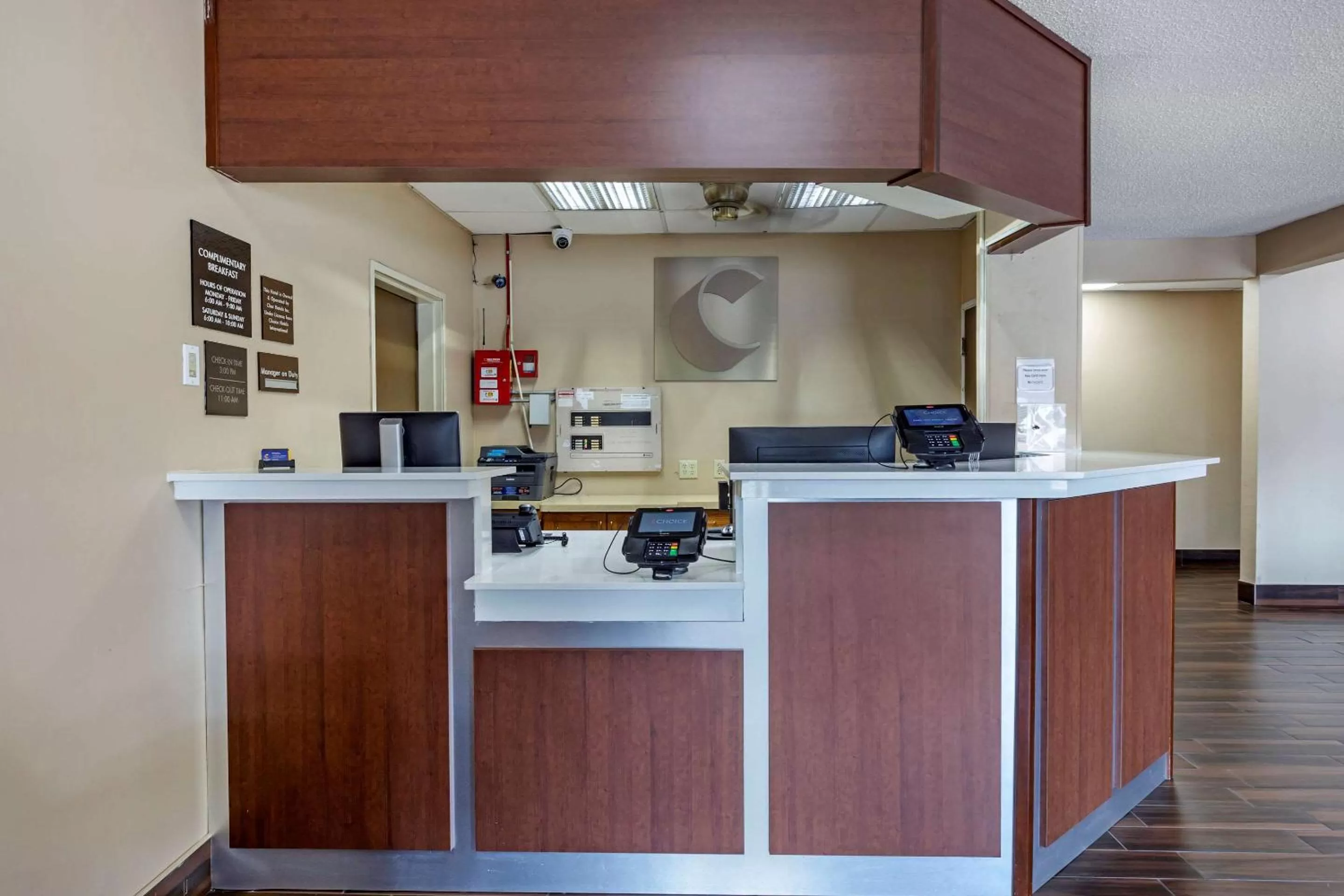 Lobby or reception in Comfort Inn Rockford near Casino District