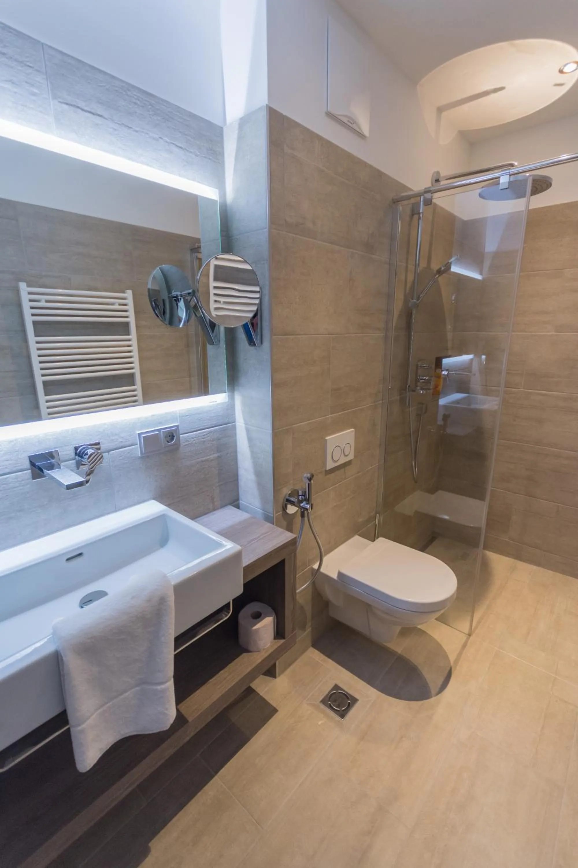 Shower, Bathroom in Schönblick Residence - Absolut Alpine Apartments