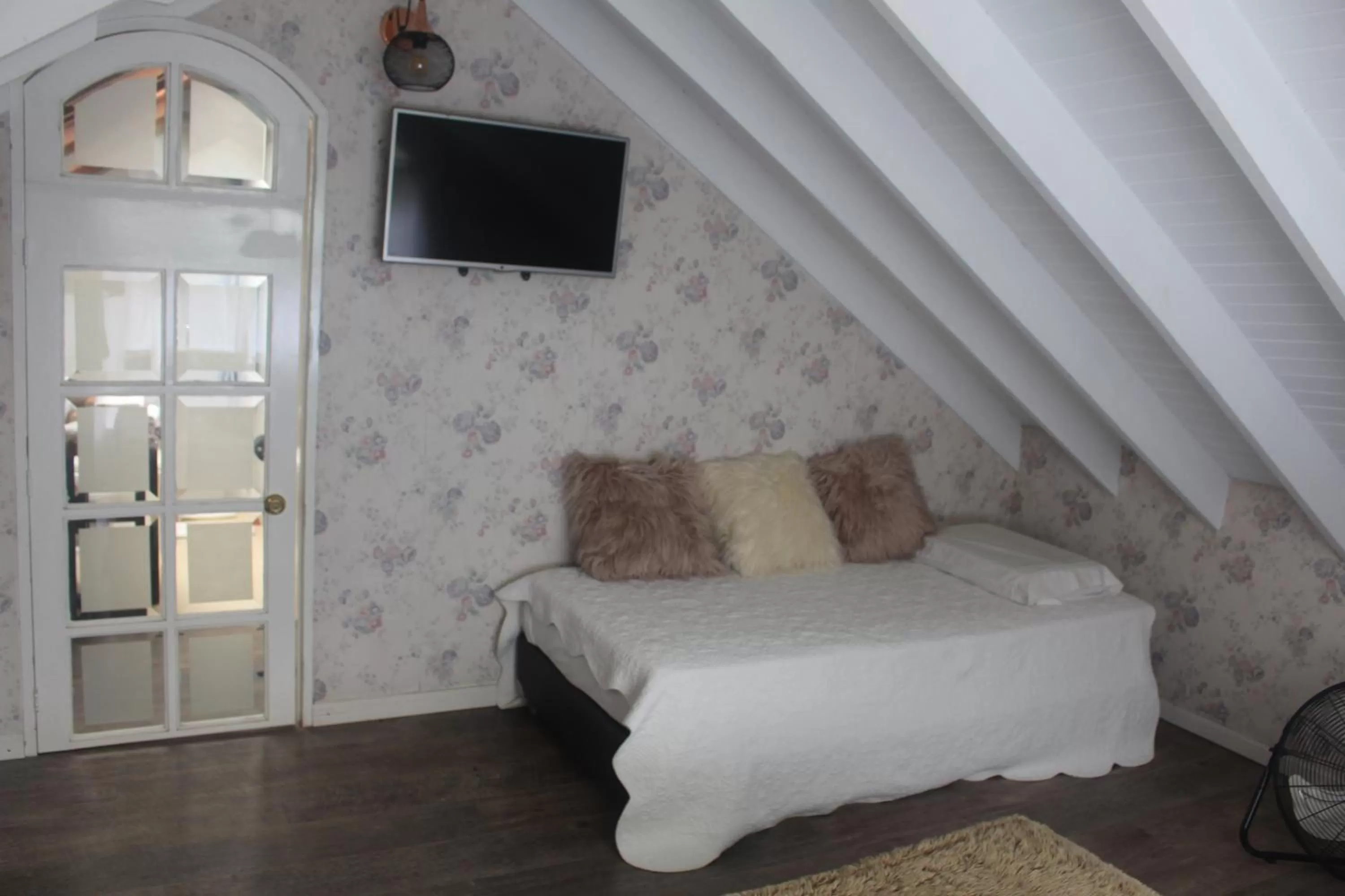 Bed in Hotel Casa Madero