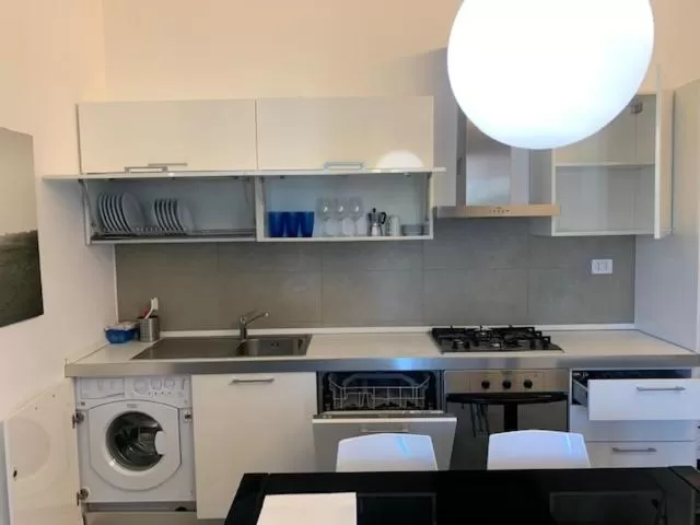 Kitchen or kitchenette in Residence La Nave