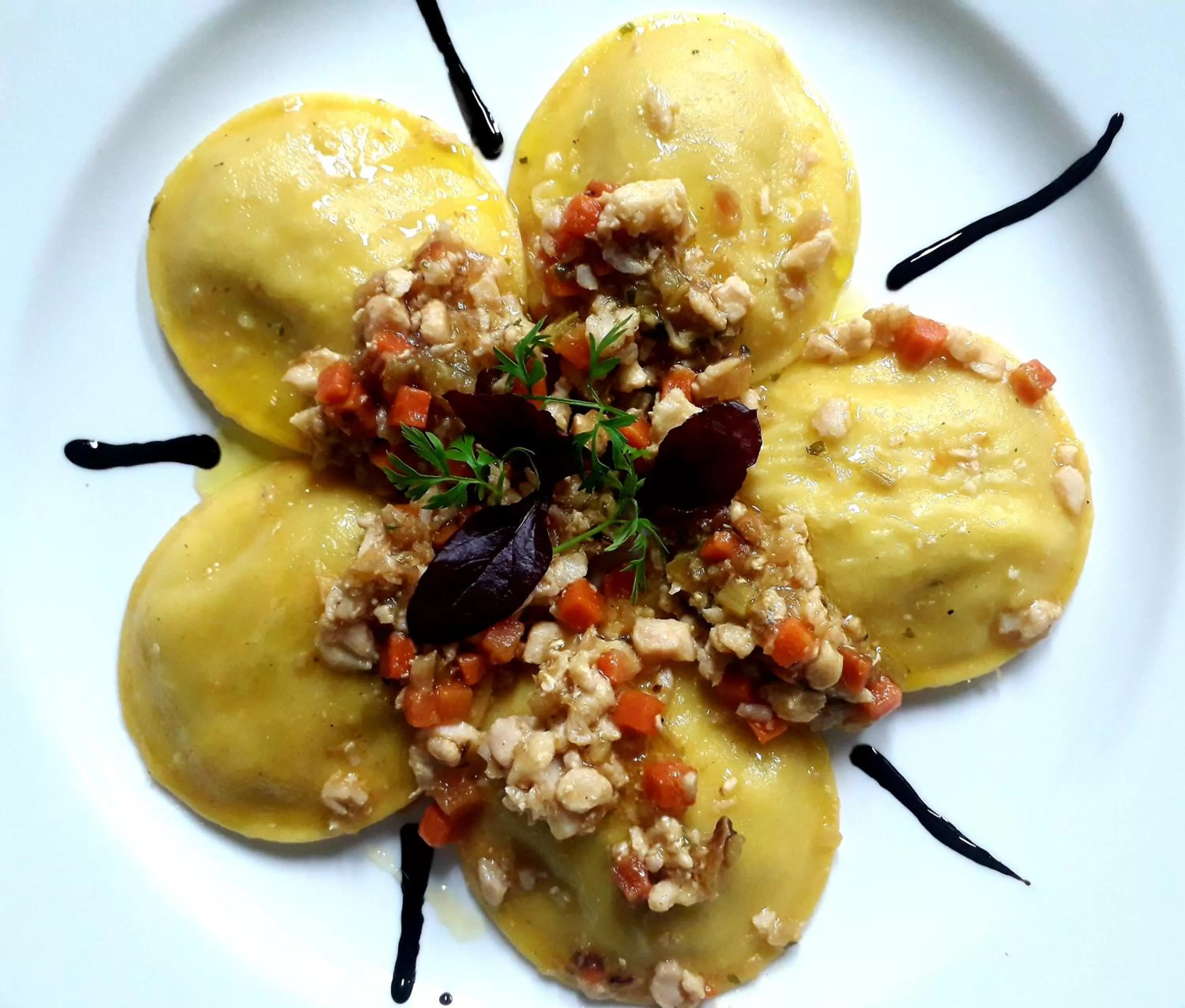 Food close-up in Hotel Ristorante Paradise