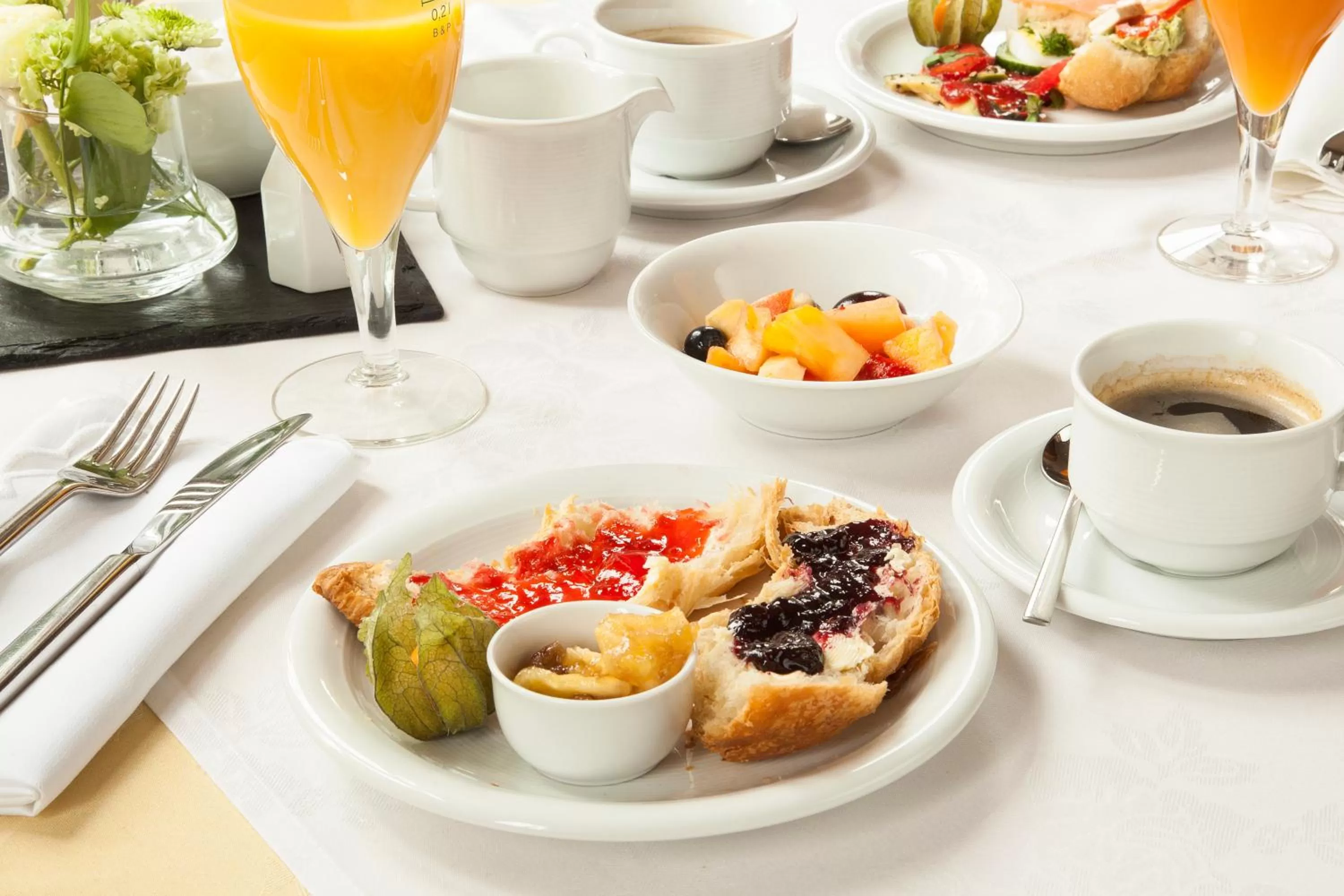 Food and drinks in Villa Siegfried