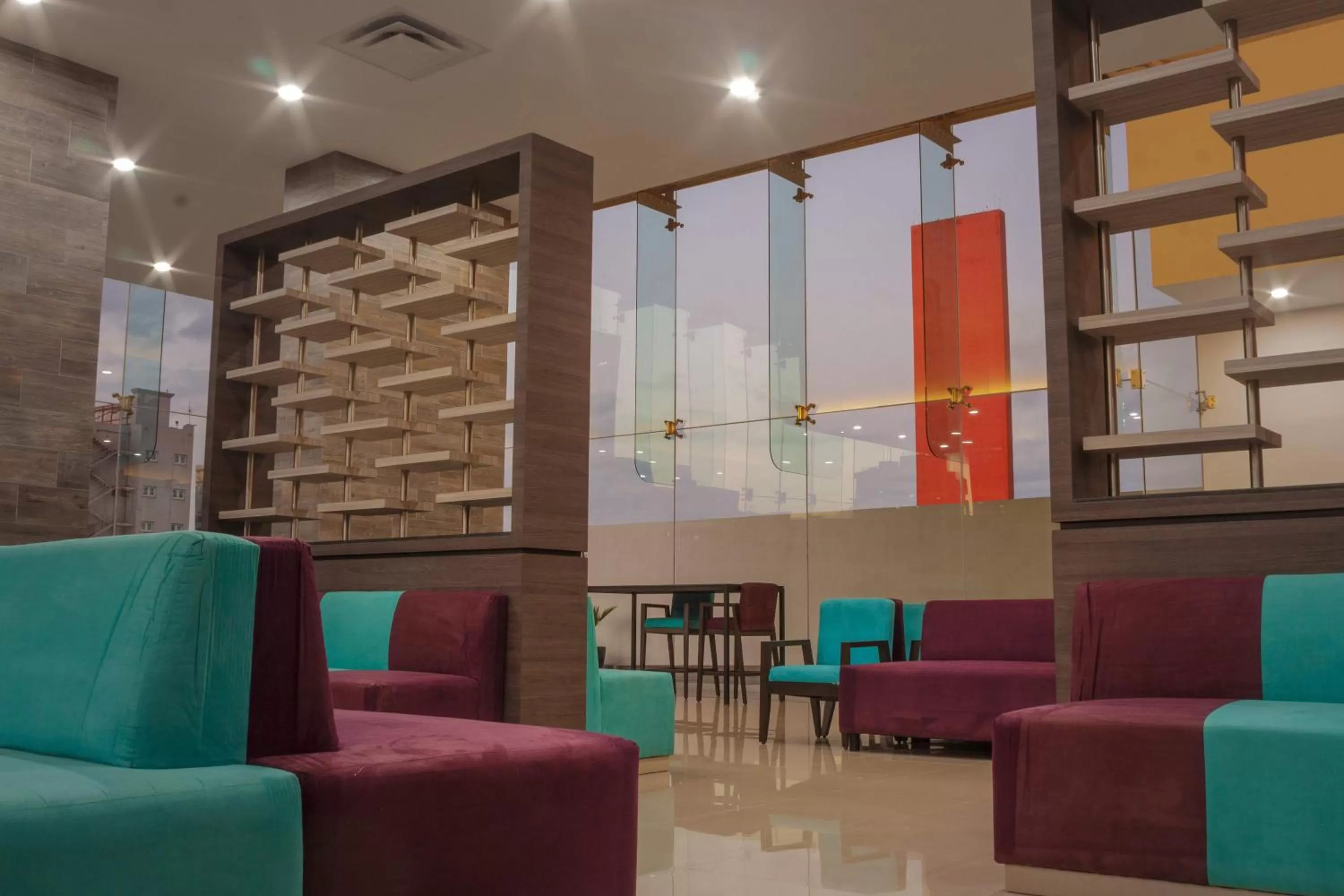 Lobby or reception in Hotel Kavia Monterrey