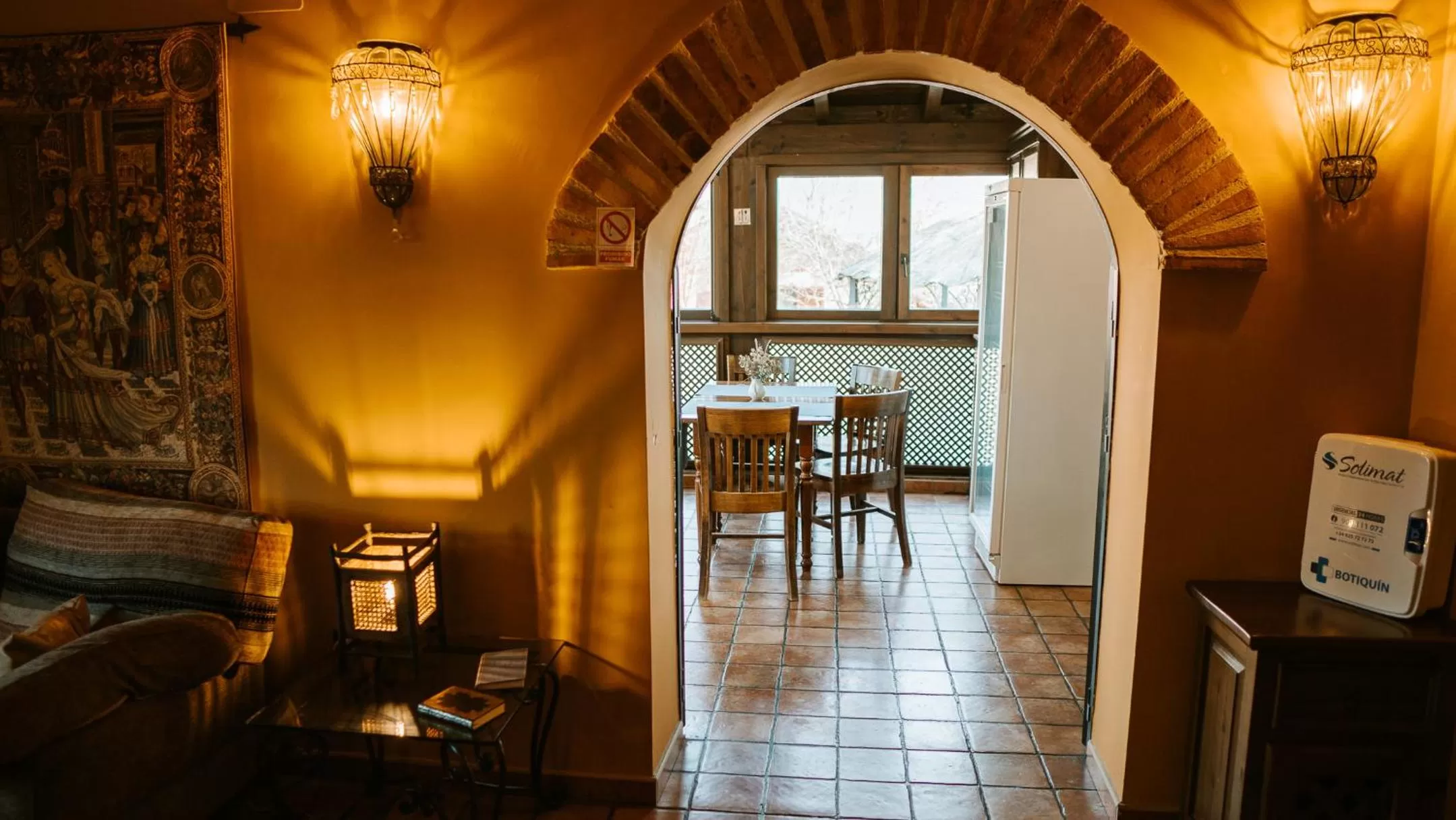 Lounge or bar in Hospedería Ballesteros