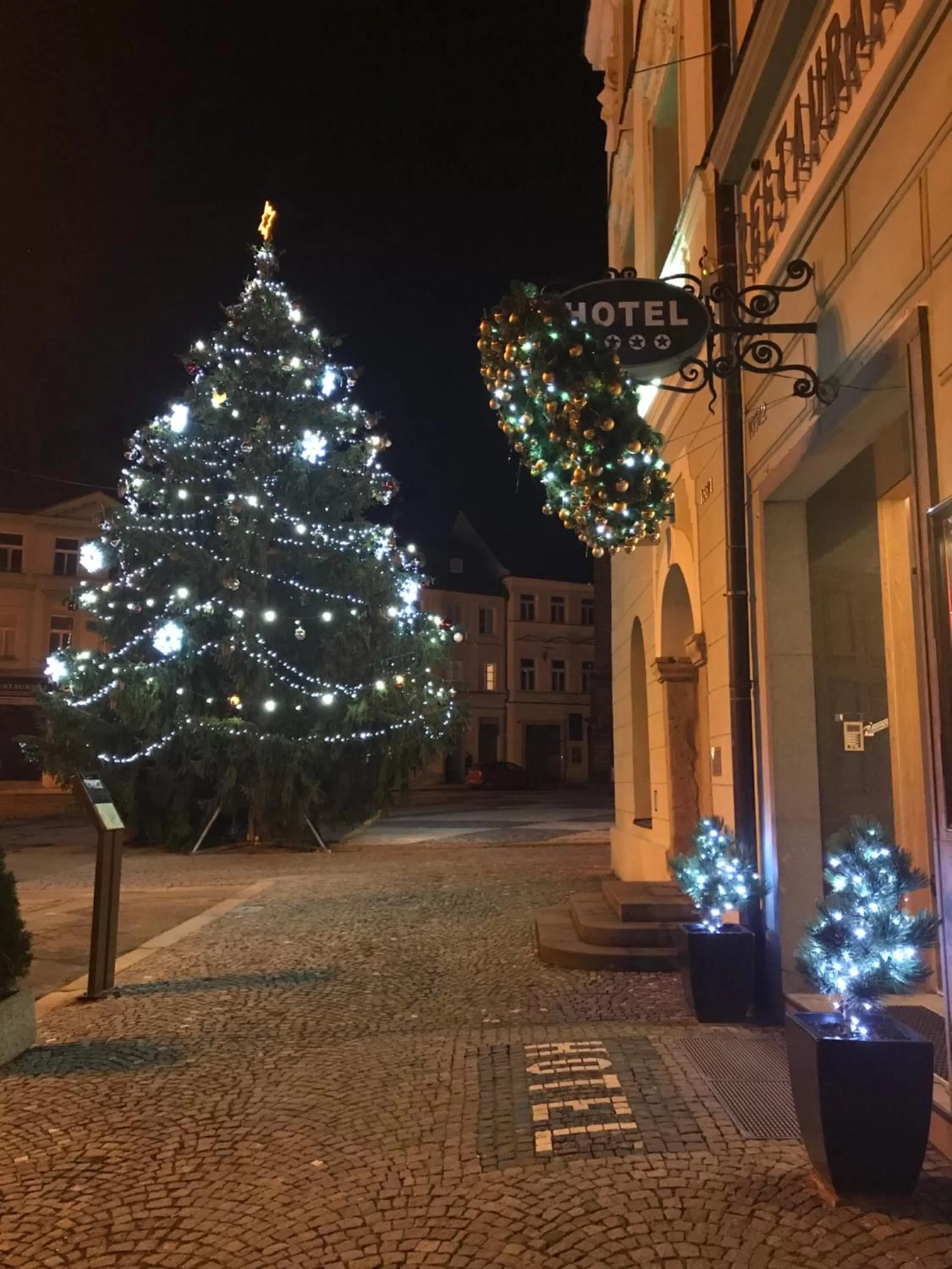 Property building in Hotel Vacek Pod Věží