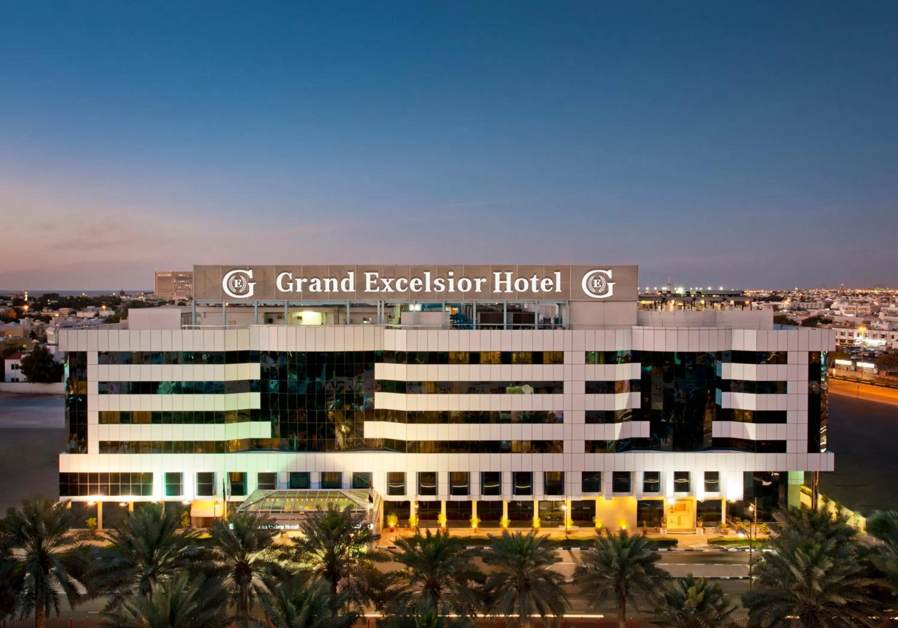 Property building in Grand Excelsior Hotel Deira