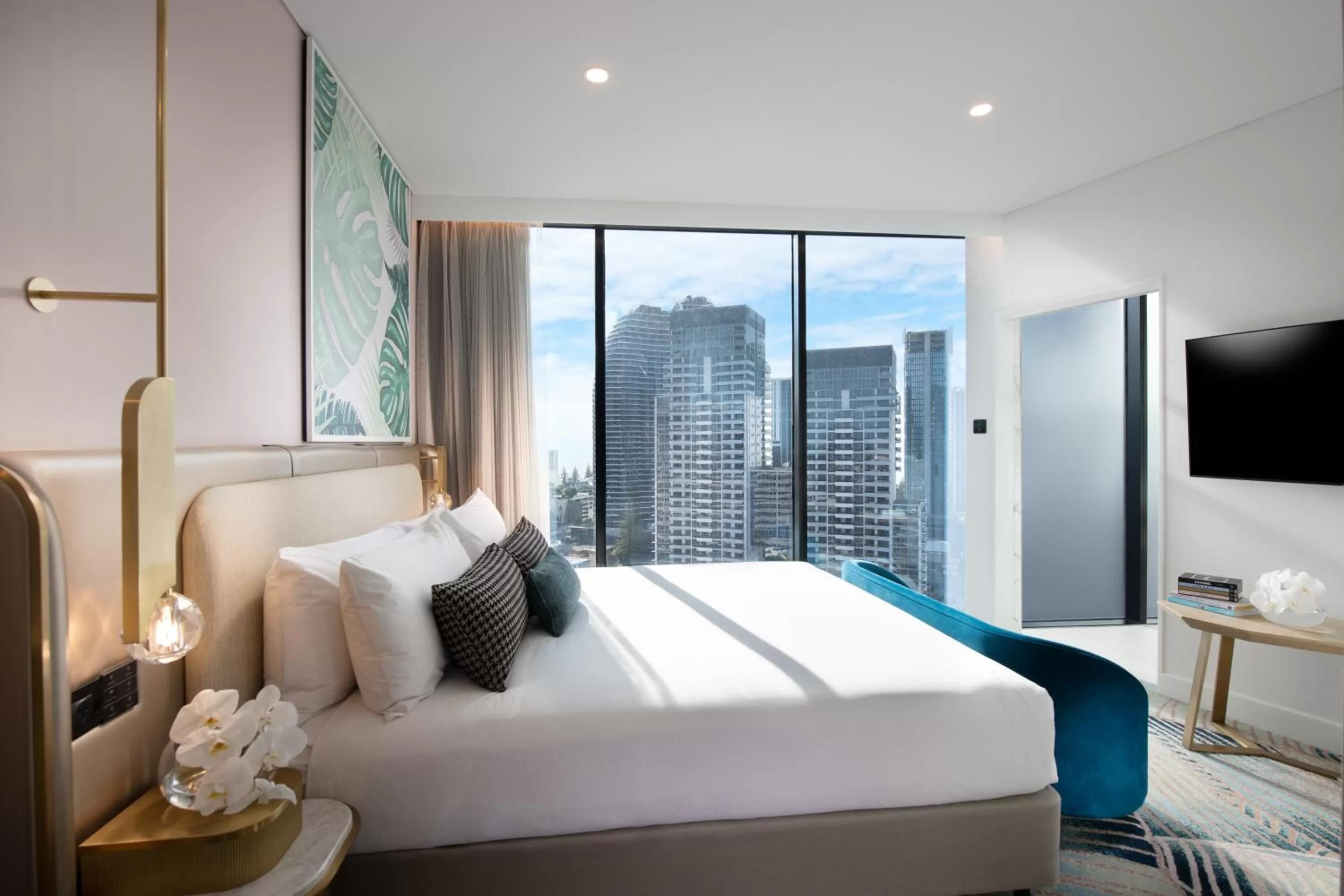 Bed in Dorsett Gold Coast