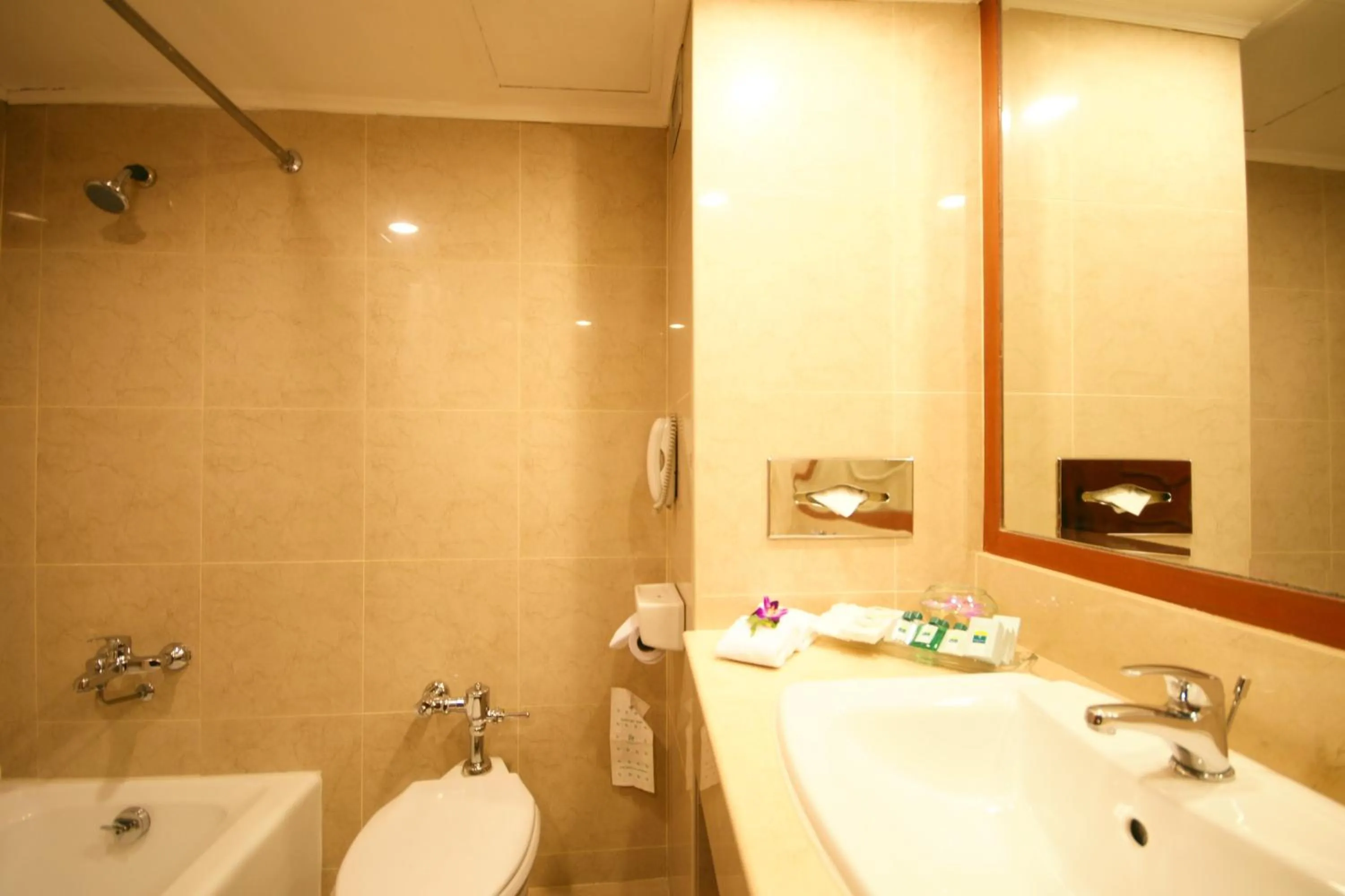 Bathroom in Bangkok Palace Hotel