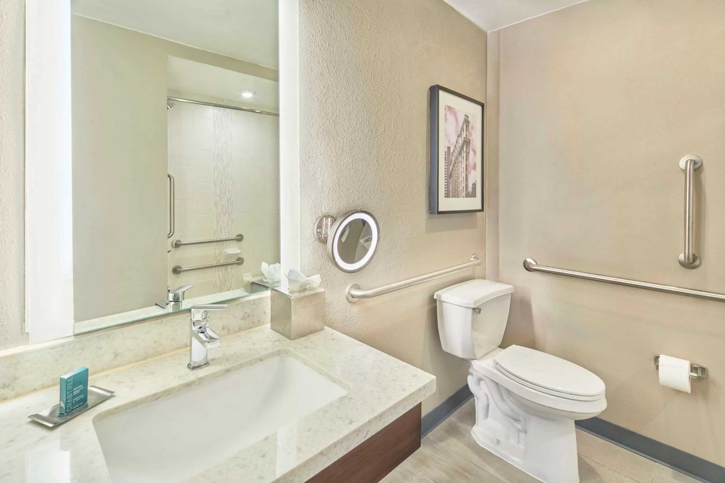 Bathroom in DoubleTree by Hilton Atlanta Alpharetta-Windward