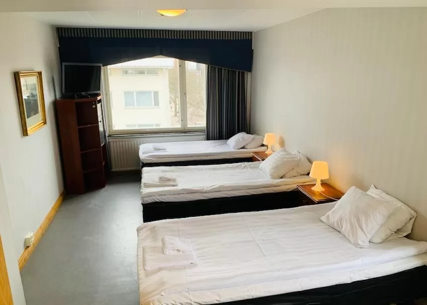 Bed in Hotelli Uninen Kotka