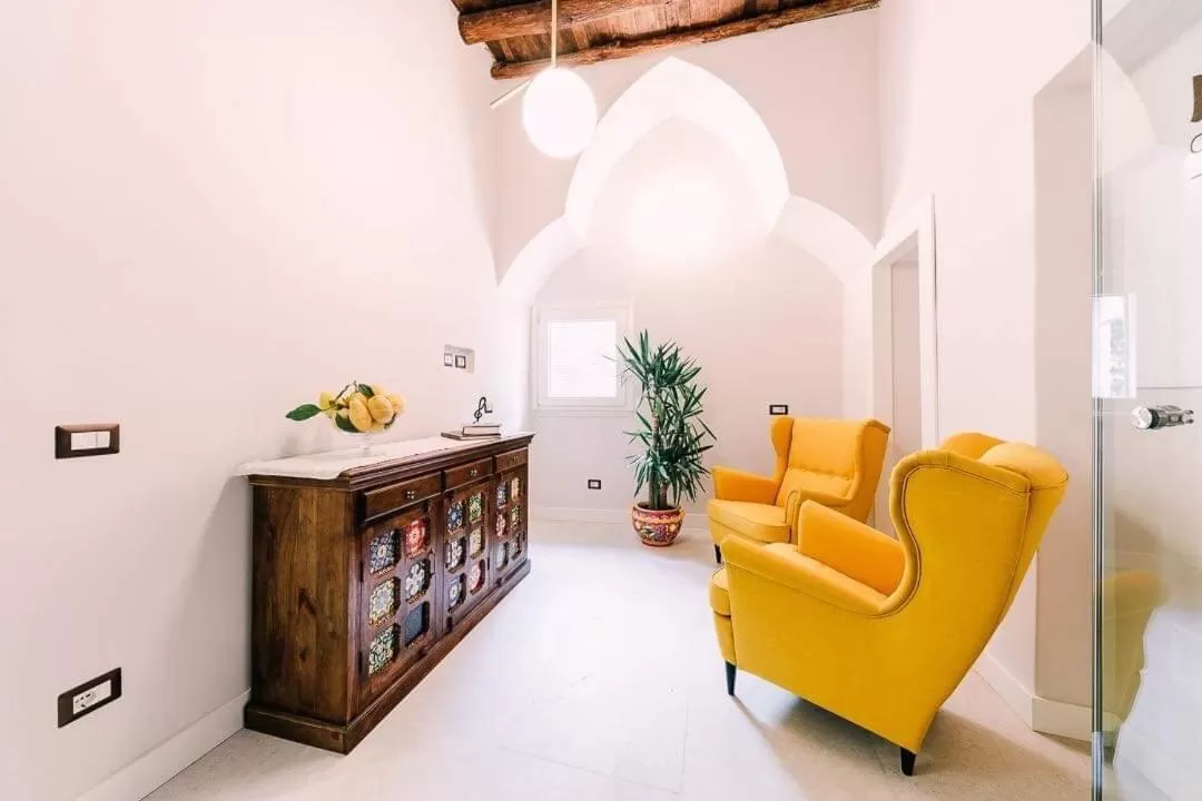 Communal lounge/ TV room in Maera B&B Ravello