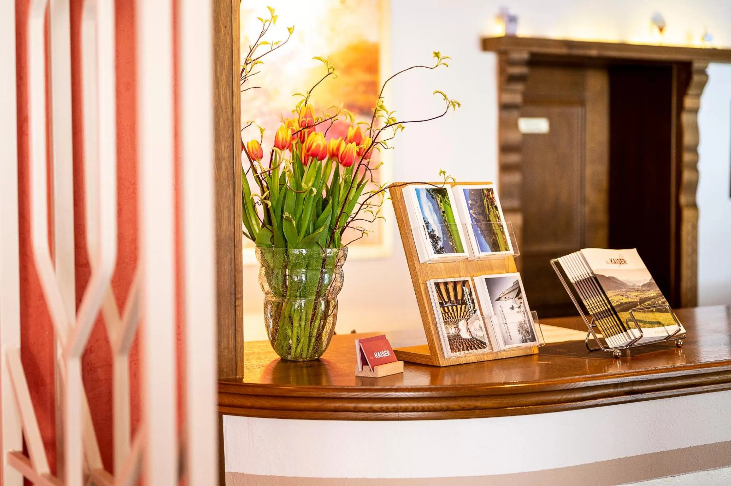 Lobby or reception in dasKAISER - Dein Gartenhotel in Tirol