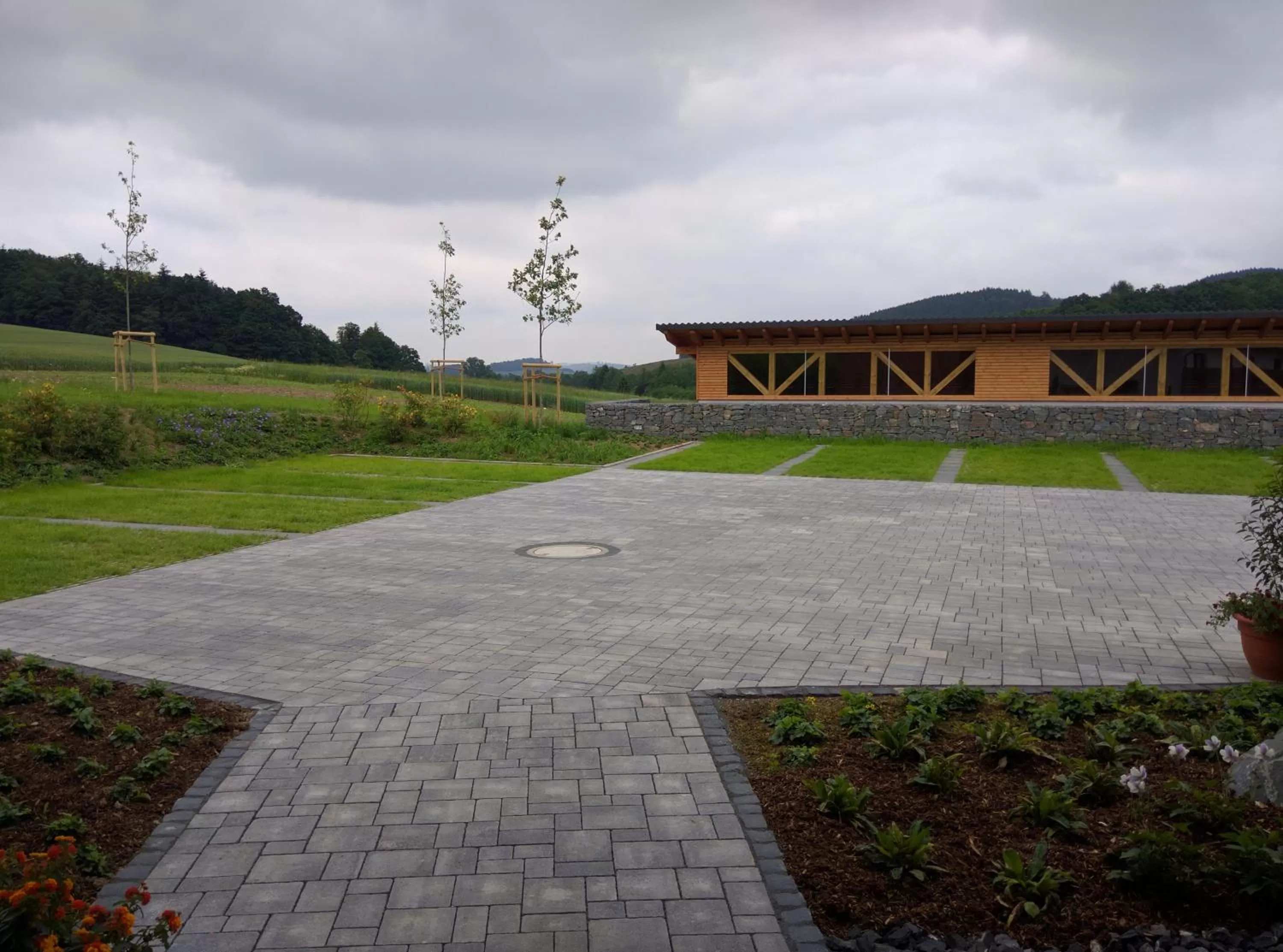 On site in Hotel Zur-Borke