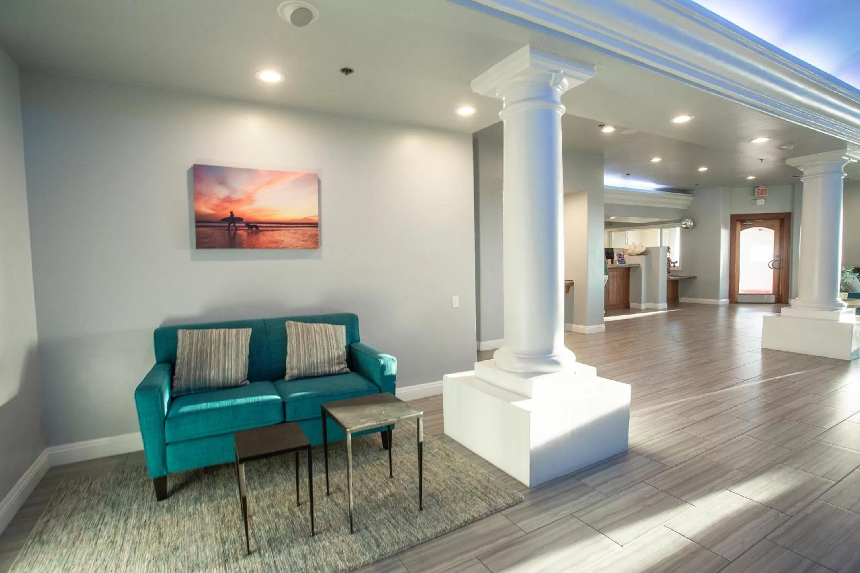 Lobby or reception in Tamarack Beach Hotel