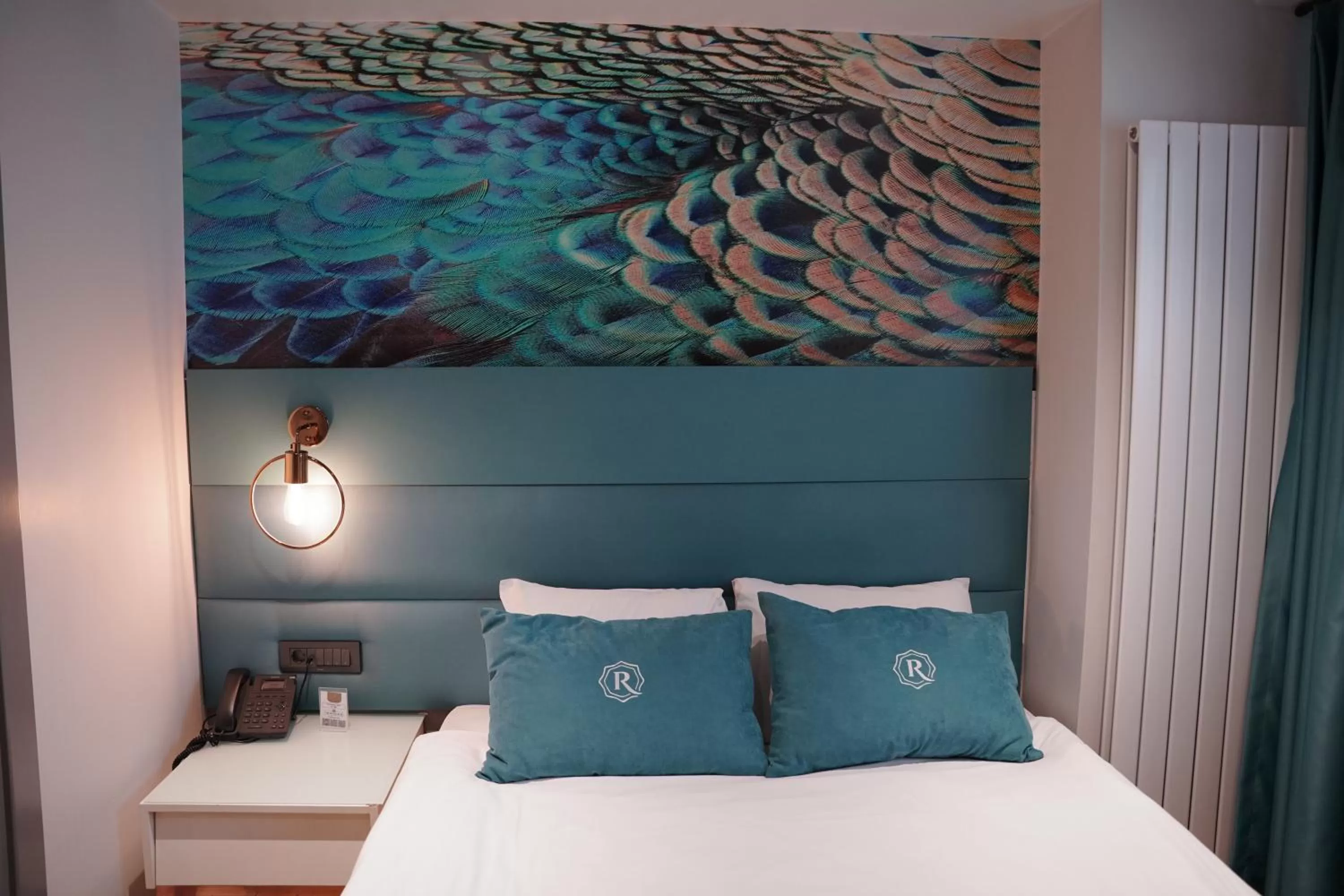 Bed in Royal Galata Hotel