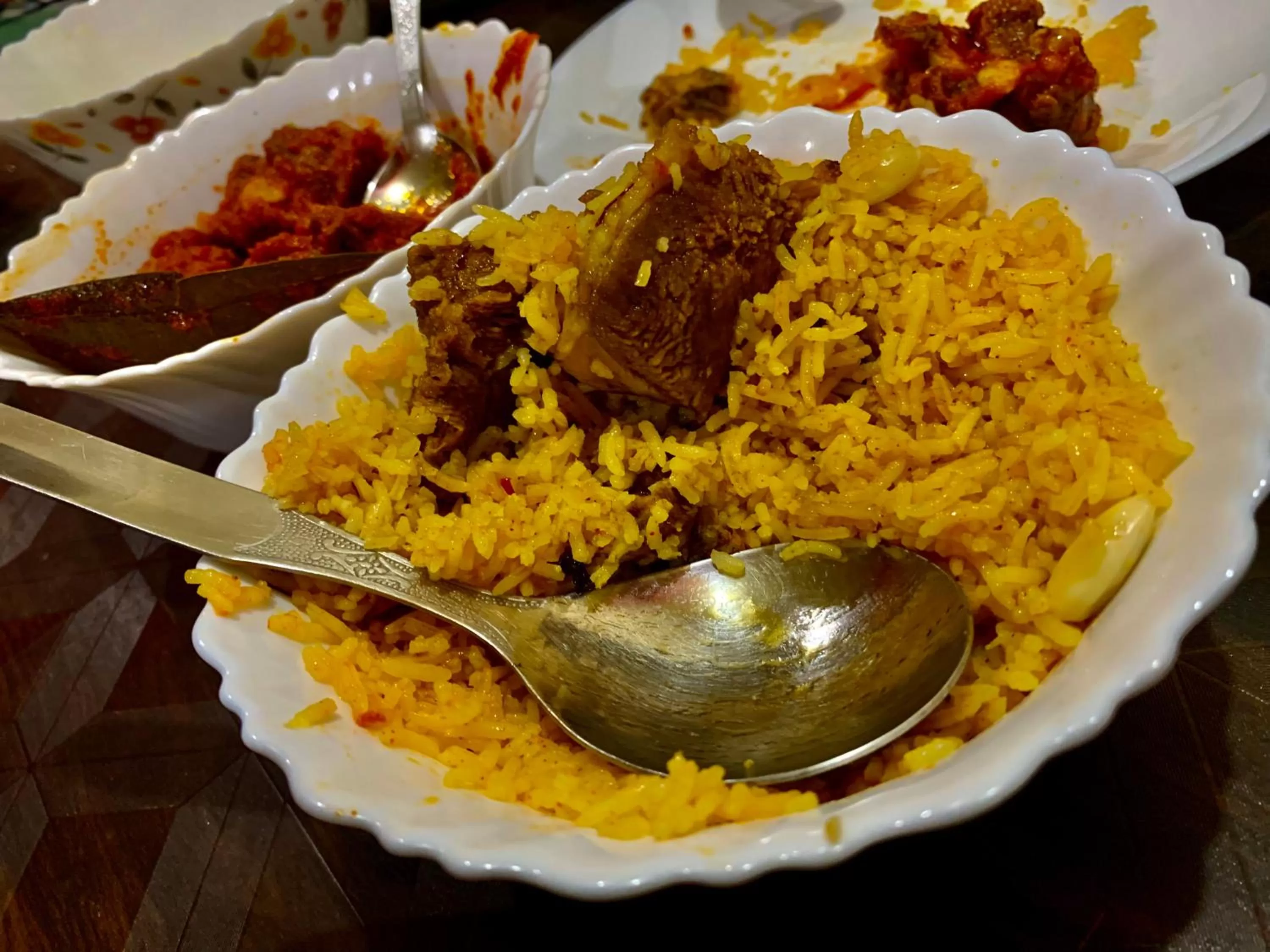 Lunch in Hotel Crescent