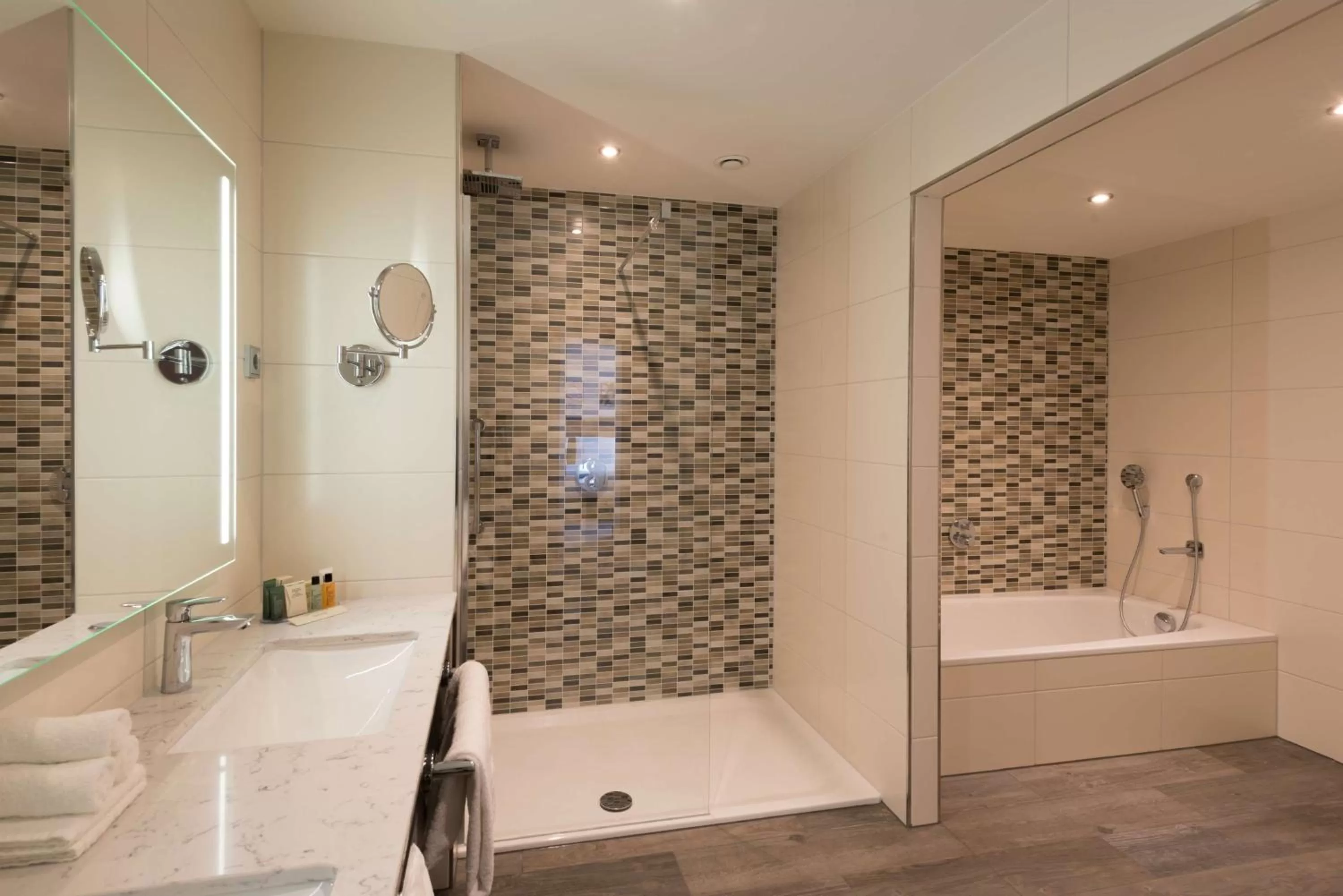 Bathroom in Hilton Garden Inn Frankfurt City Centre