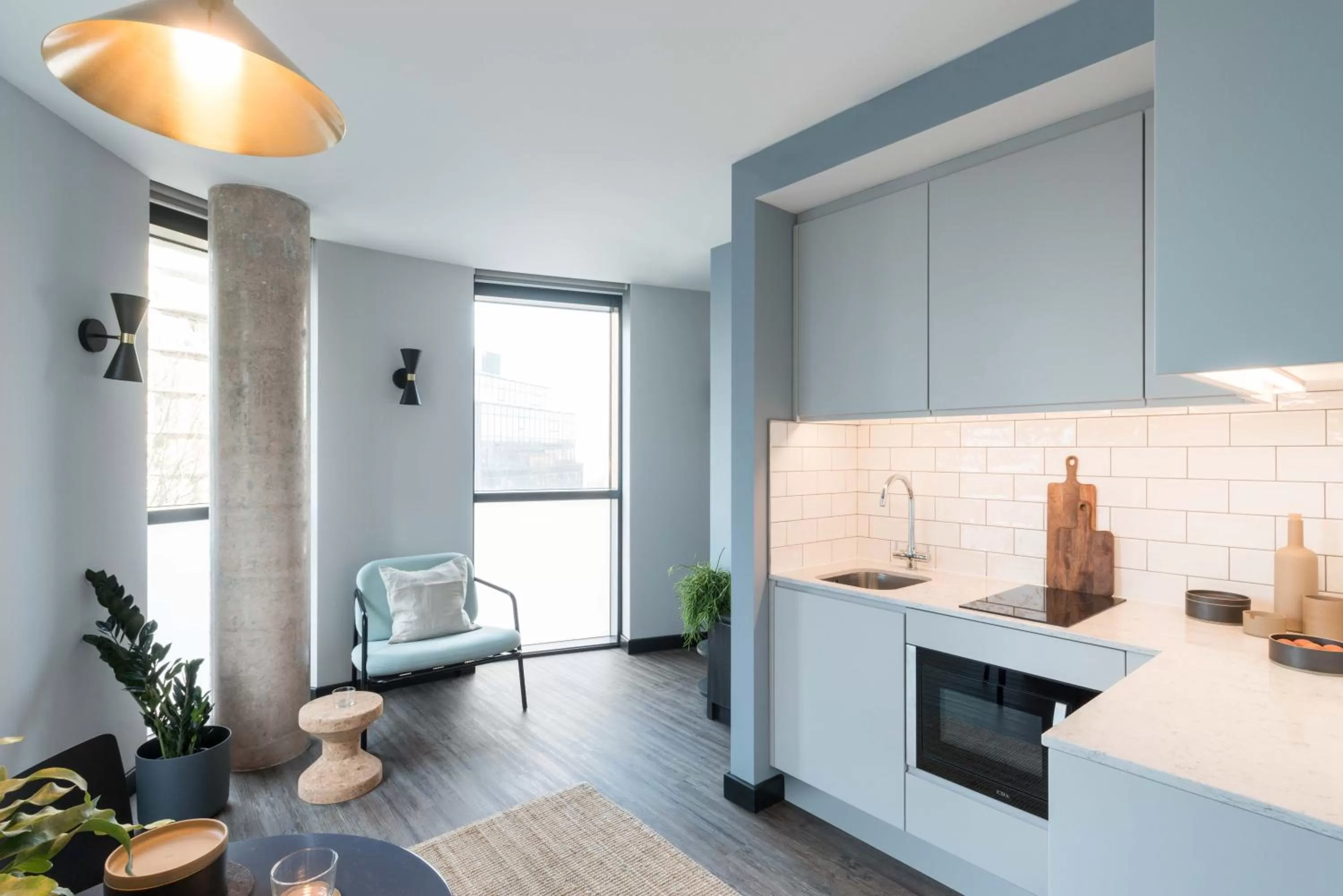 Kitchen or kitchenette in ARK Canary Wharf