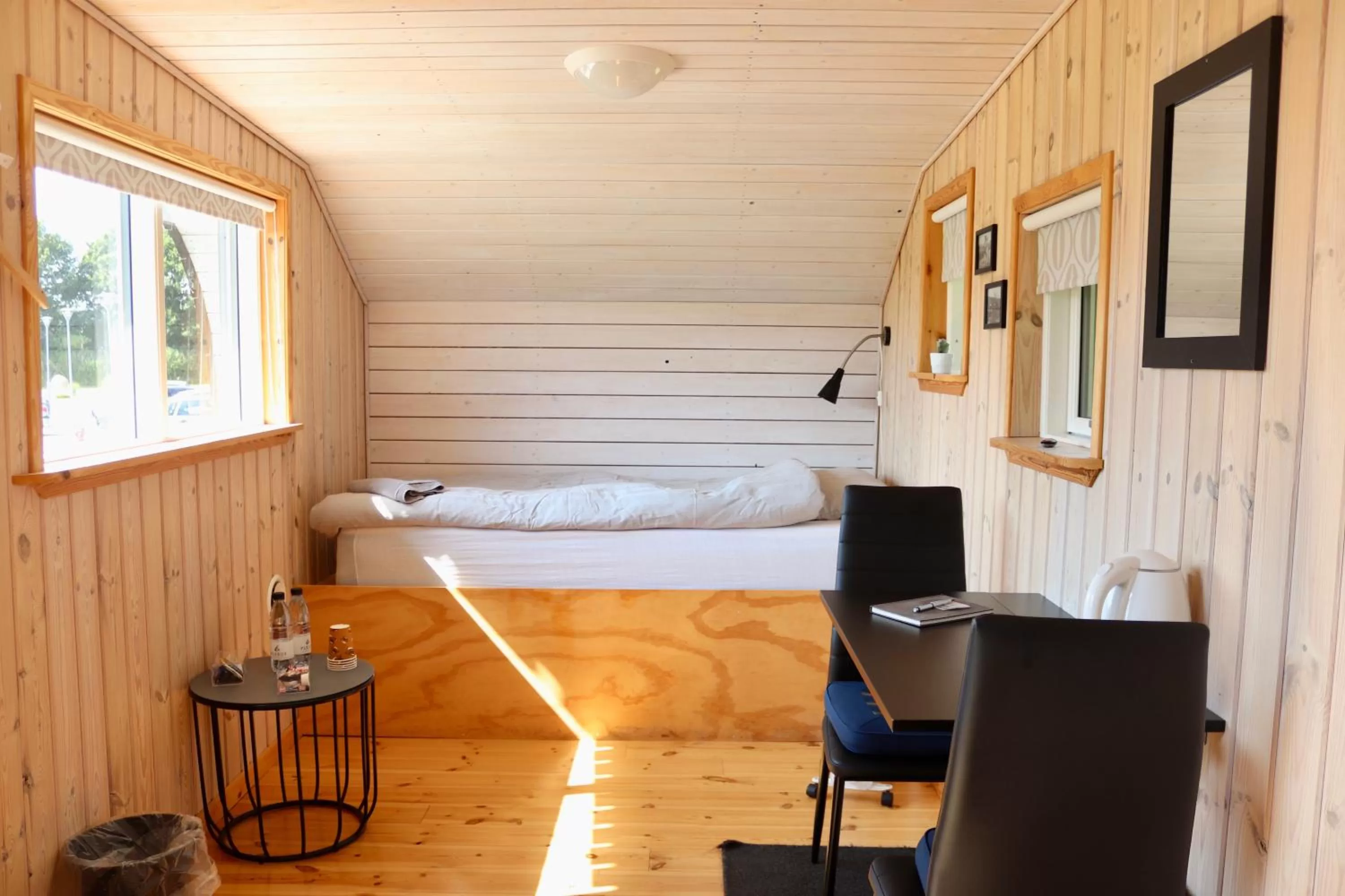 Bed in Plexus Hytterne