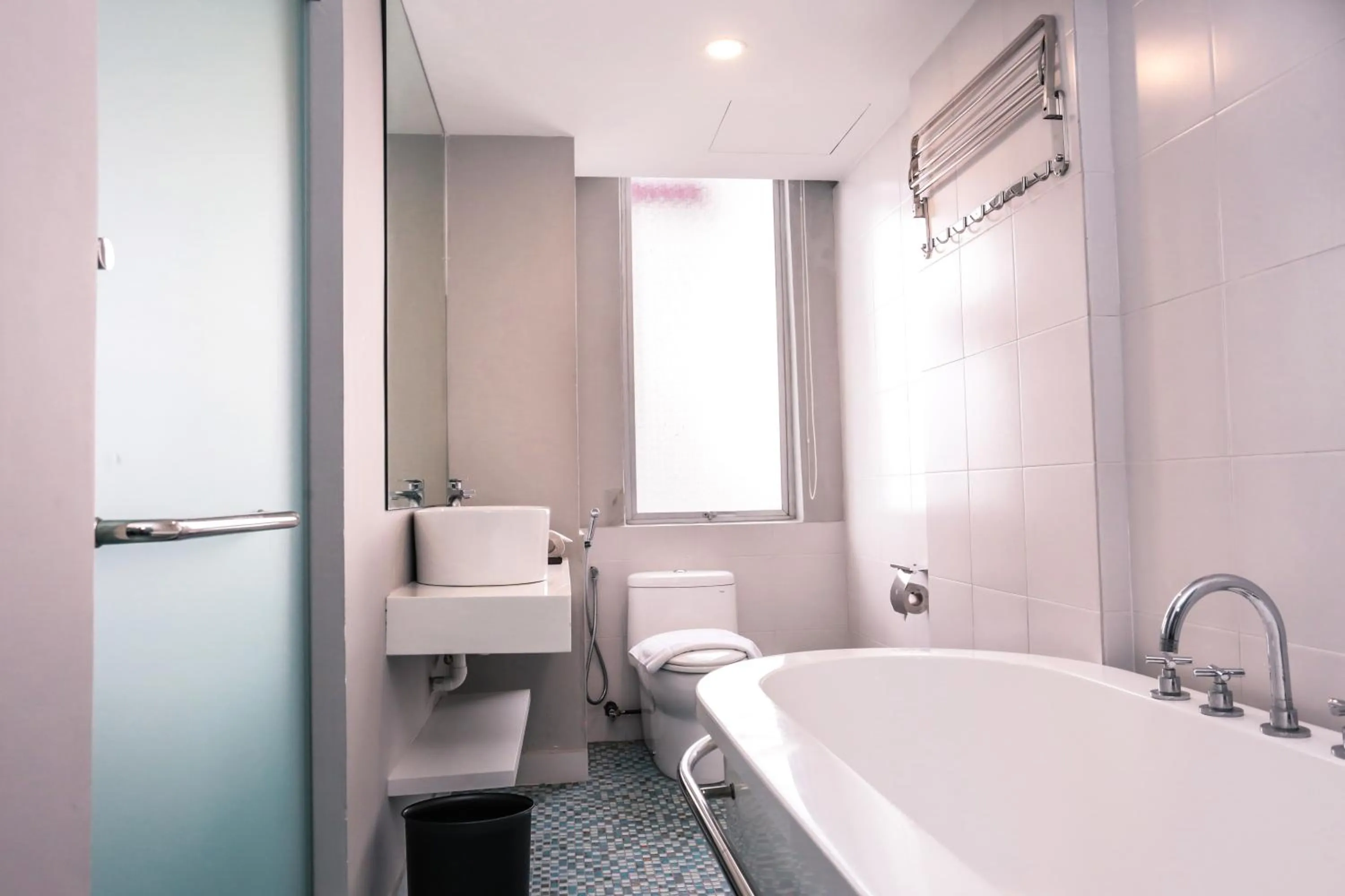 Bathroom in Days Hotel & Suites by Wyndham KL - Chan Sow Lin MRT or LRT