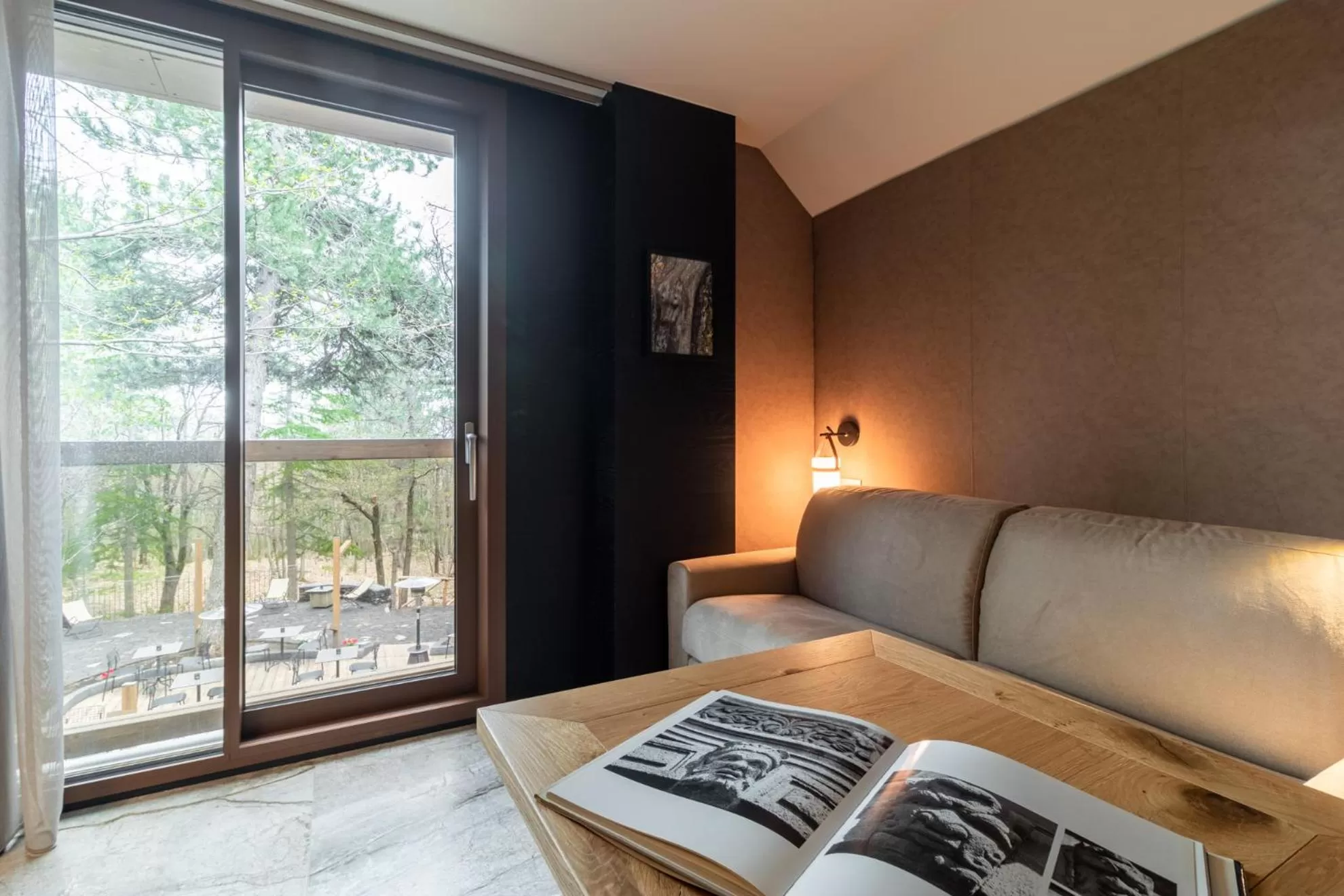 Living room in Locanda Milia Etna