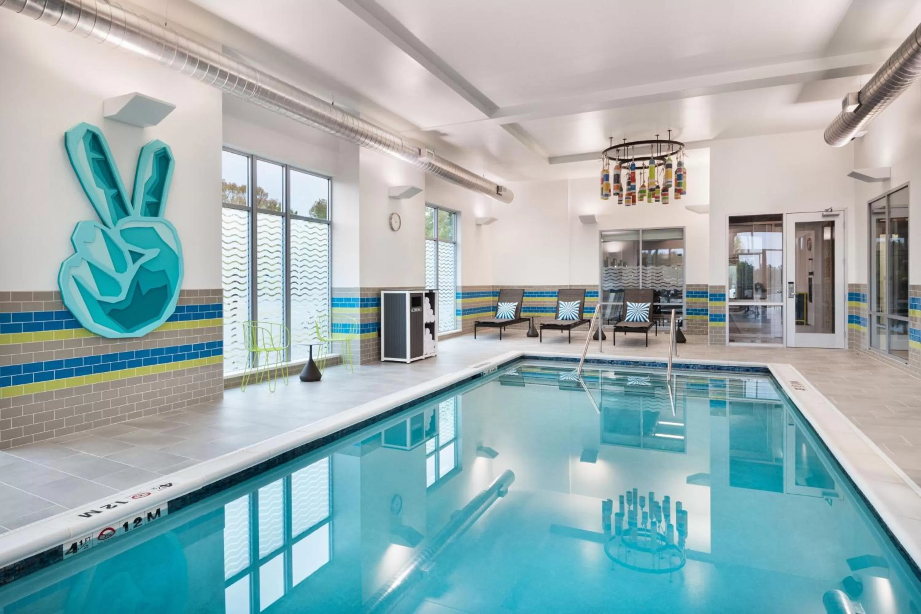 Swimming pool in Aloft Lawrenceville Sugarloaf