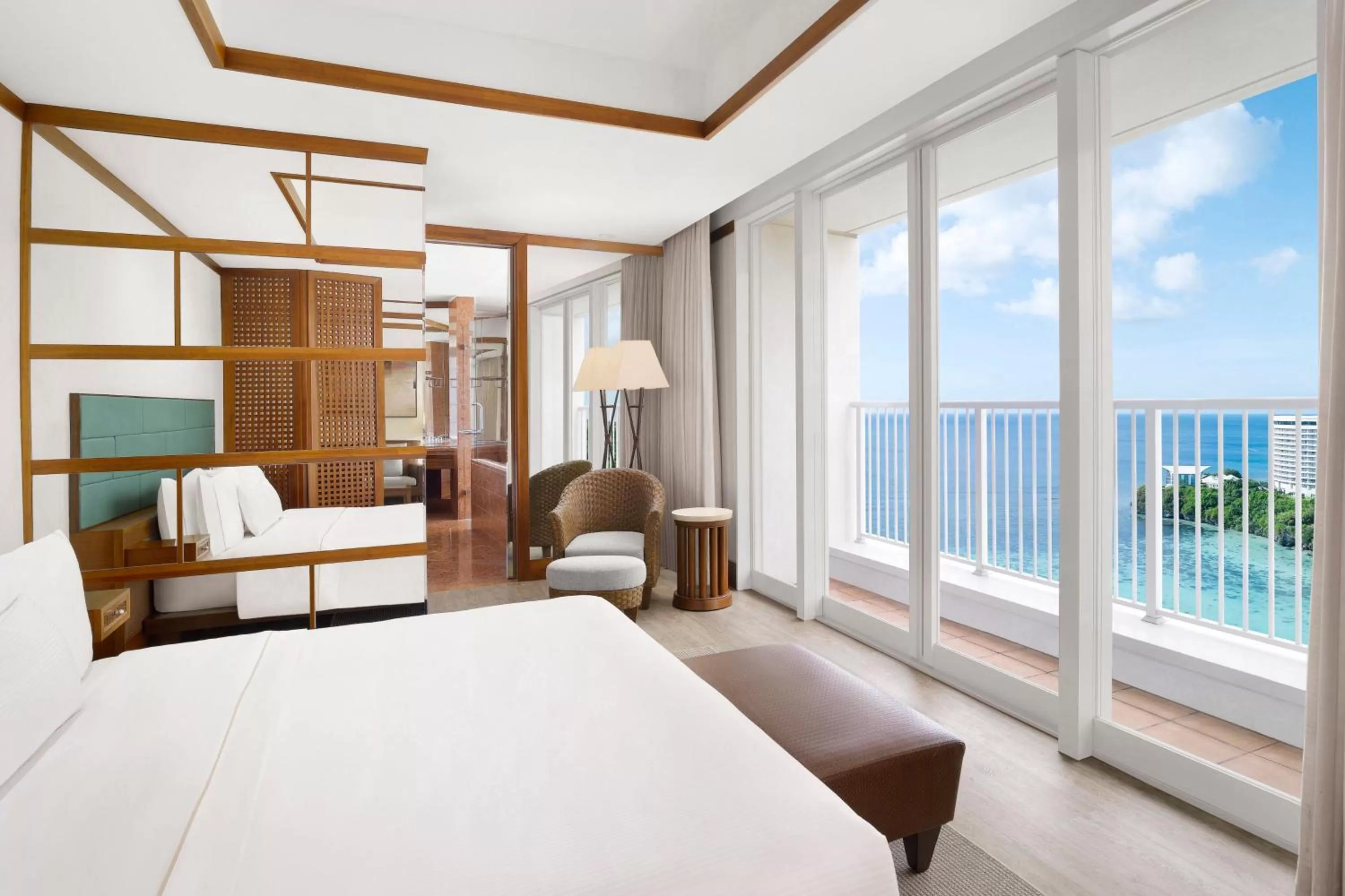 Photo of the whole room, Bed in The Westin Resort Guam