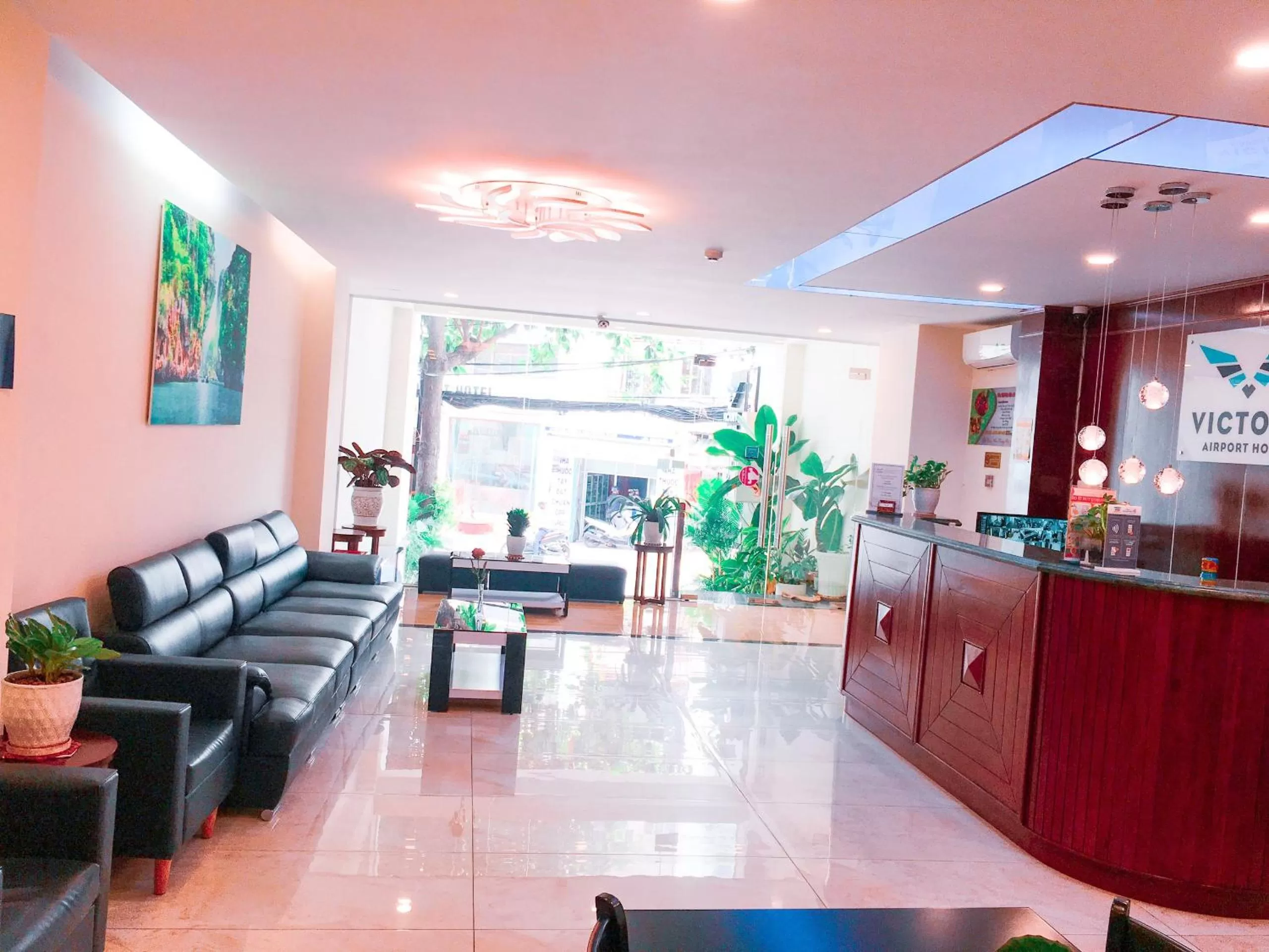 Lobby or reception in Victory Airport Hotel