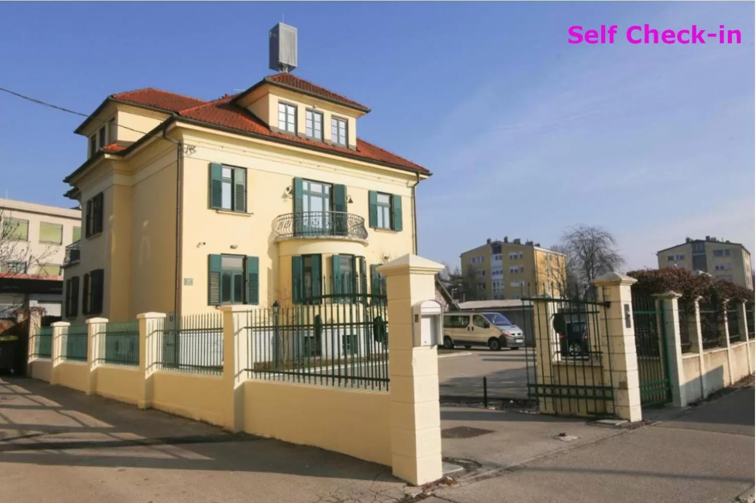 Property building in Hotel Vila Katrca