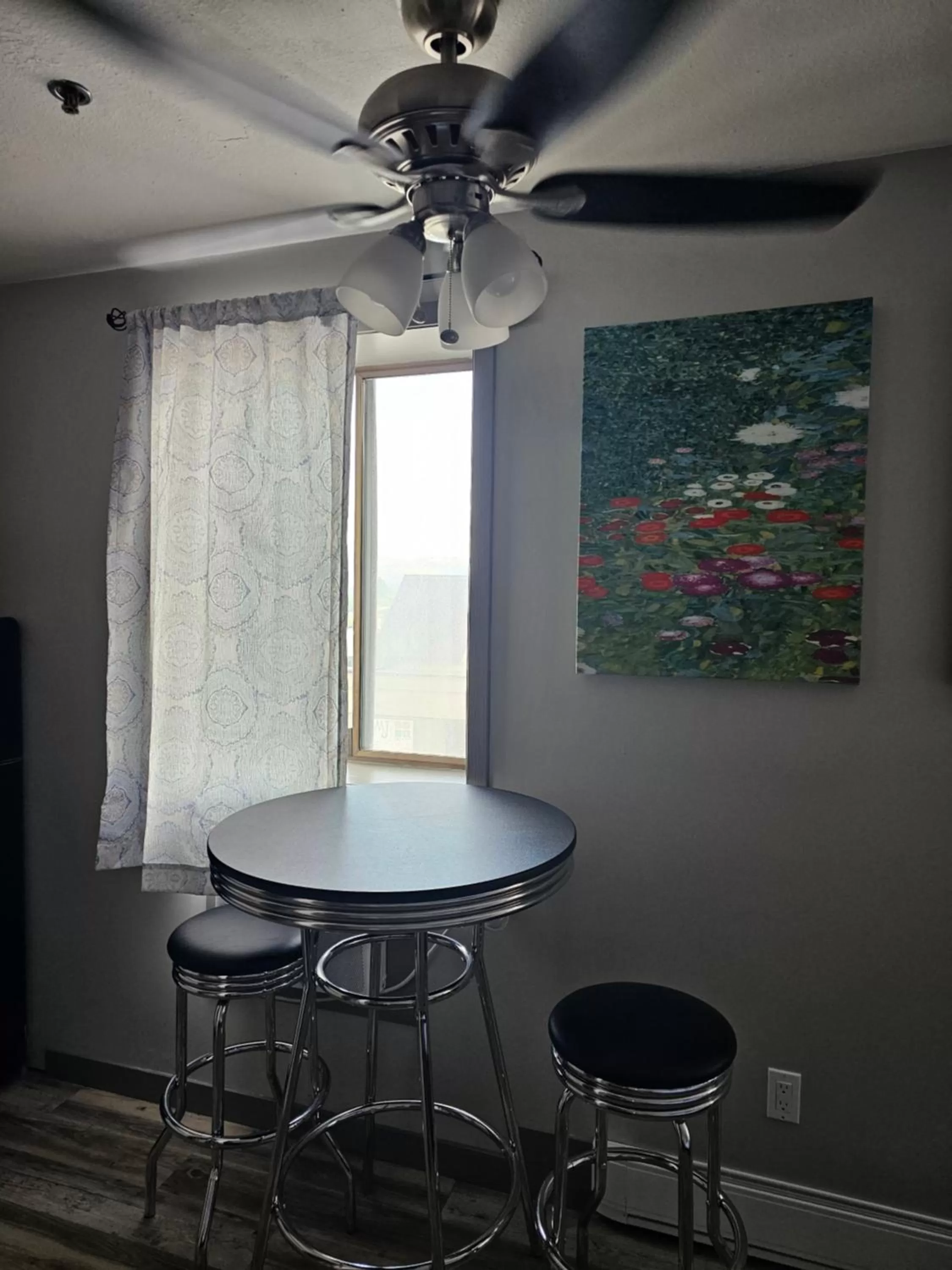 Seating area in The Baker Hotel